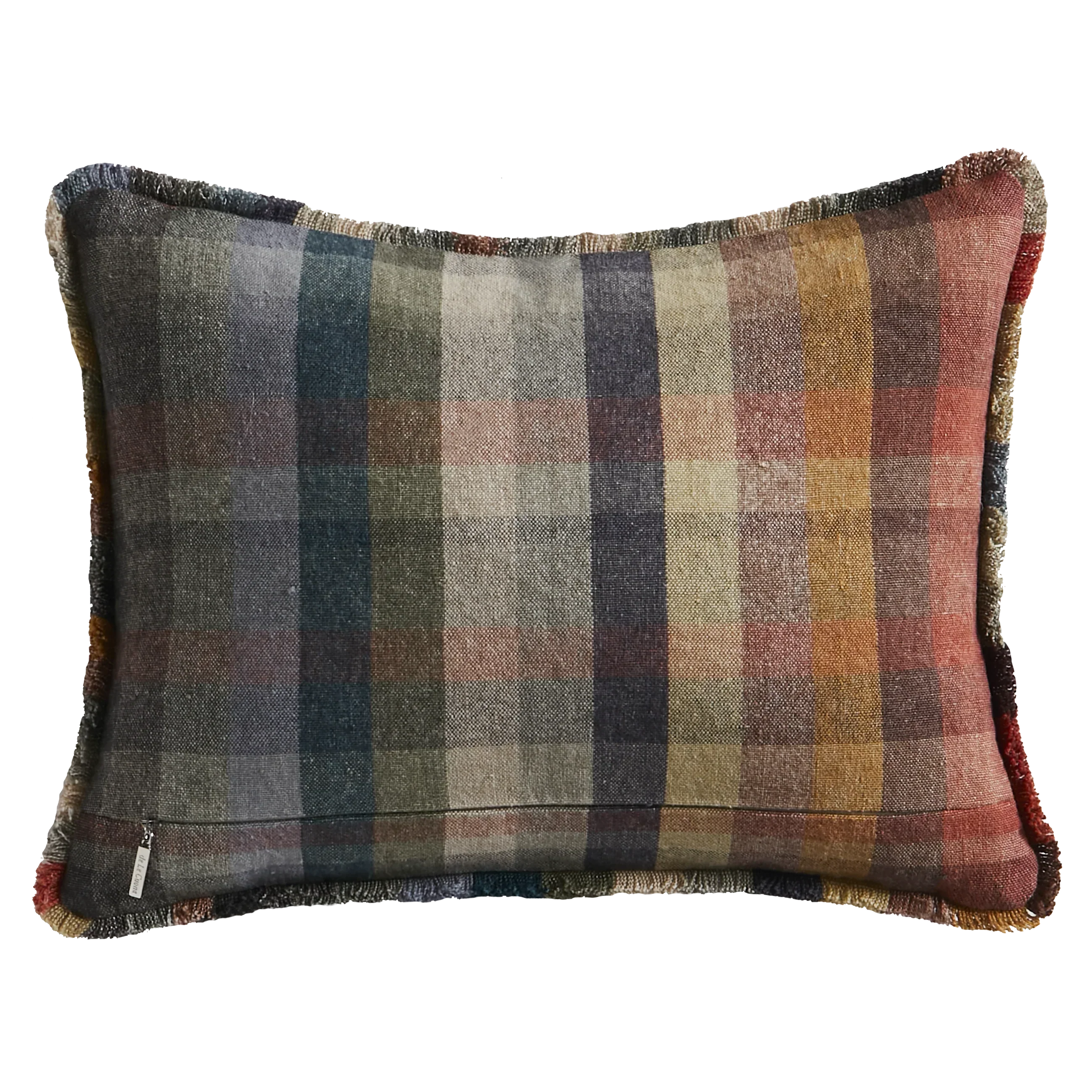 The Ragamuffin Cushion with Fringe: Where Heritage Meets Whimsy