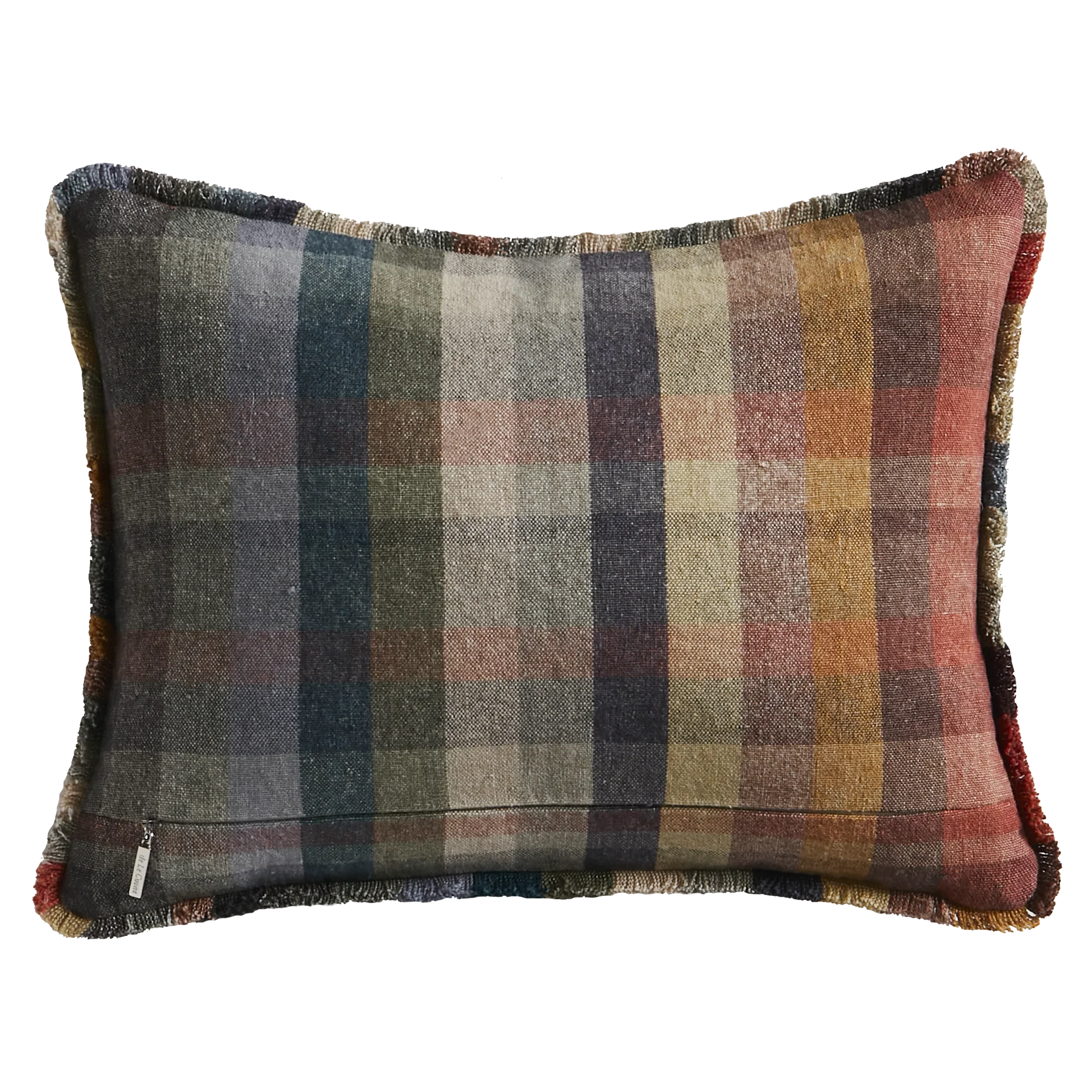 The Ragamuffin Cushion with Fringe: Where Heritage Meets Whimsy