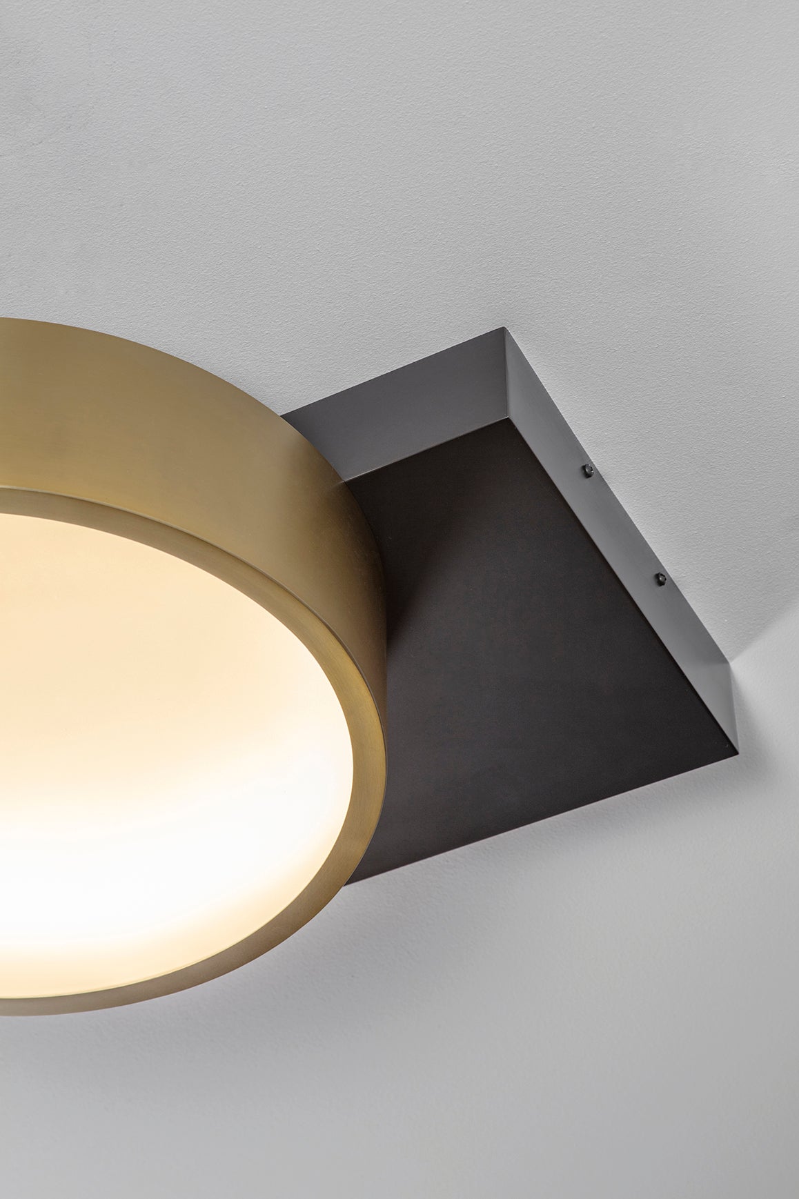 SQUARE IN CIRCLE – CEILING LIGHT - Peter Staunton Design Studio