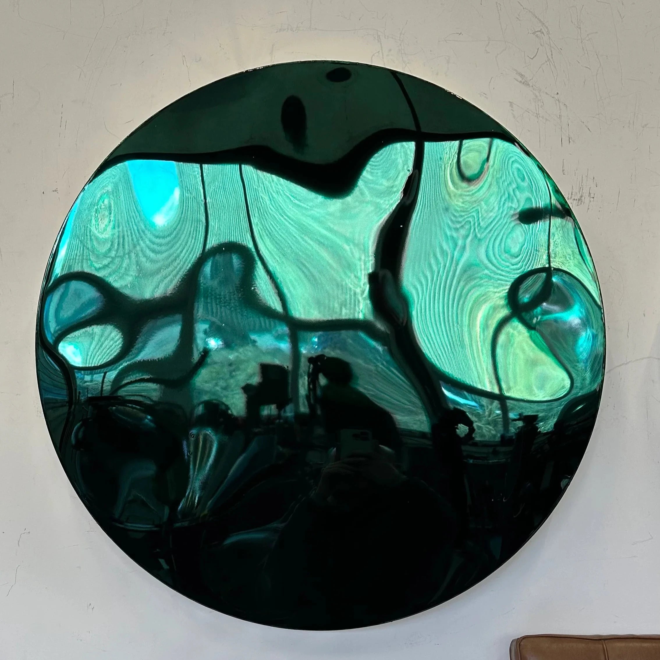 Emerald Dot Mirror - Peter Staunton Design Studio