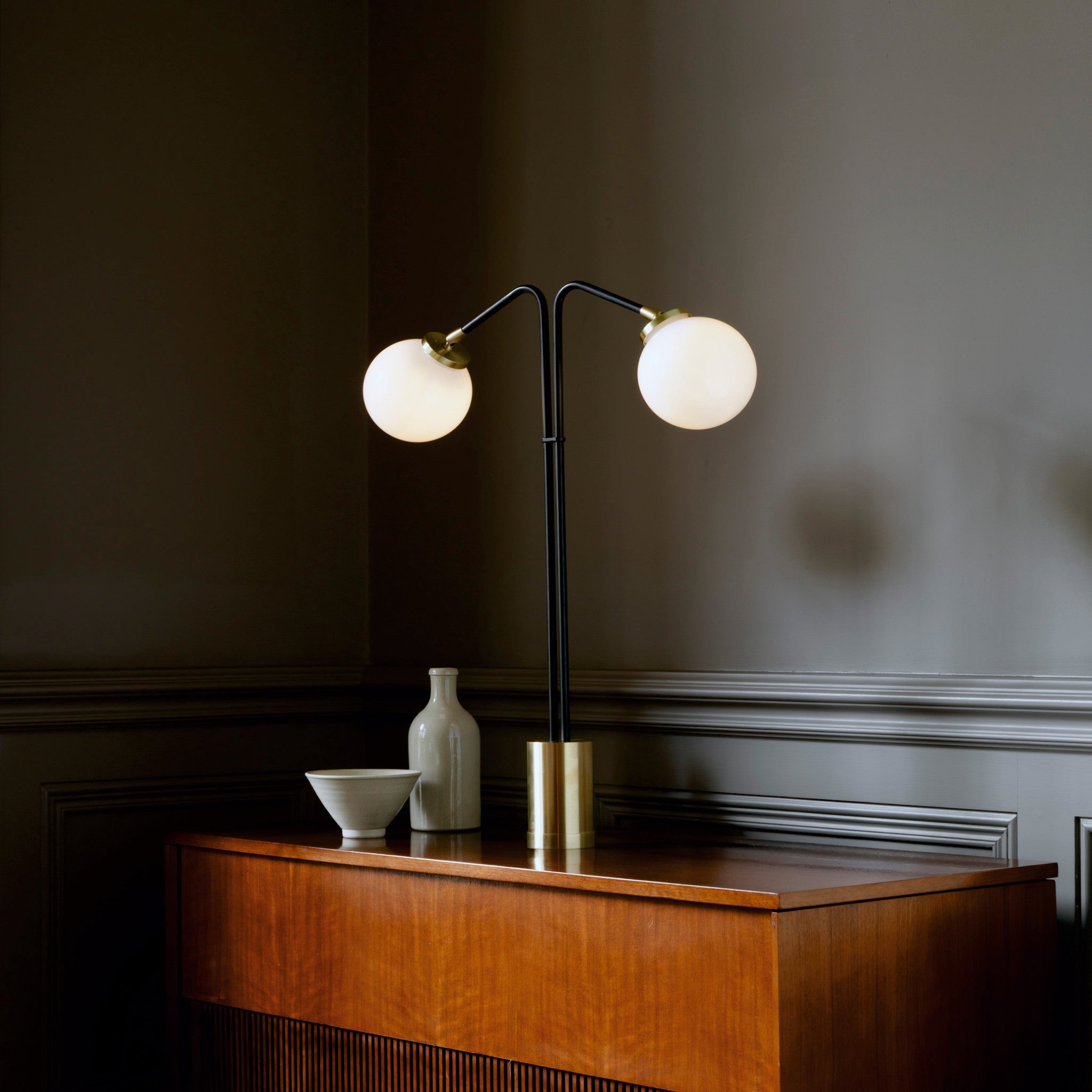 Array Twin Luxury Designer Table Lamp