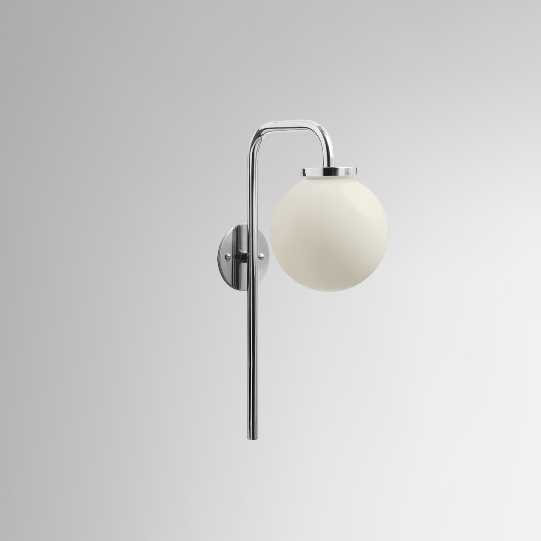 Big Bulb Opal Luxury Designer Wall Light
