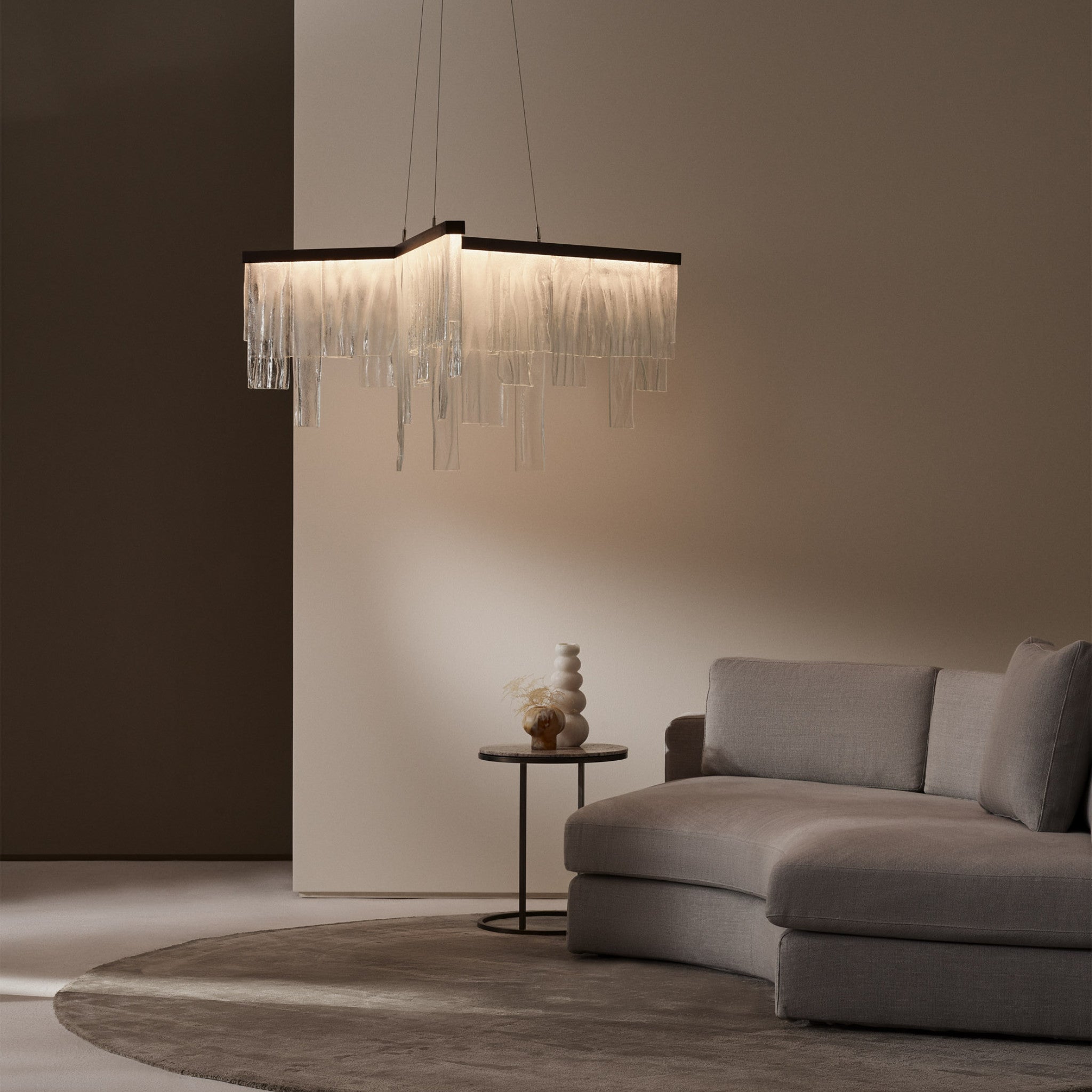 Cascata Luxury Designer Chandelier - Peter Staunton Design Studio