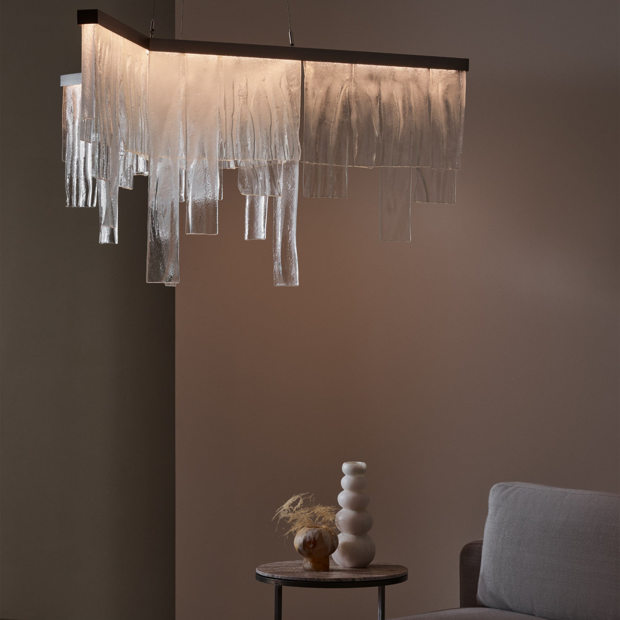 Cascata Luxury Designer Chandelier - Peter Staunton Design Studio