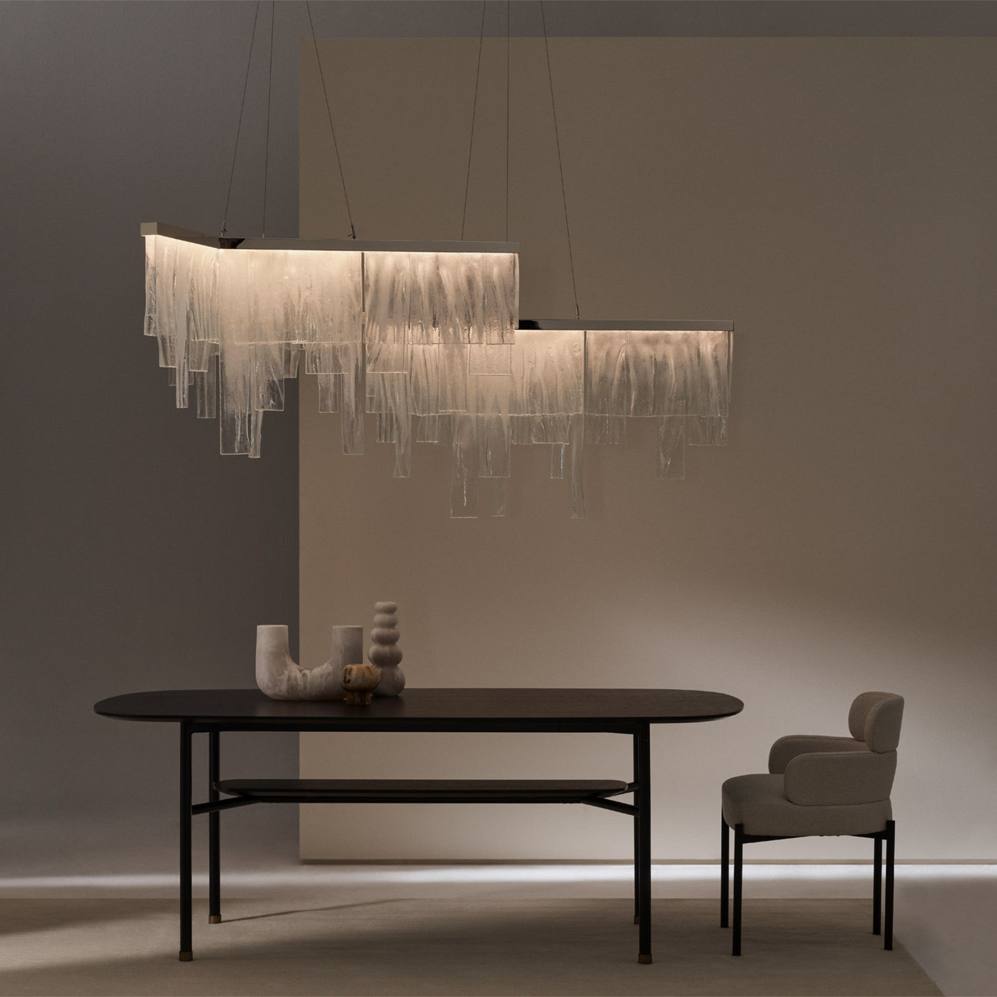 Cascata Luxury Designer Chandelier - Peter Staunton Design Studio