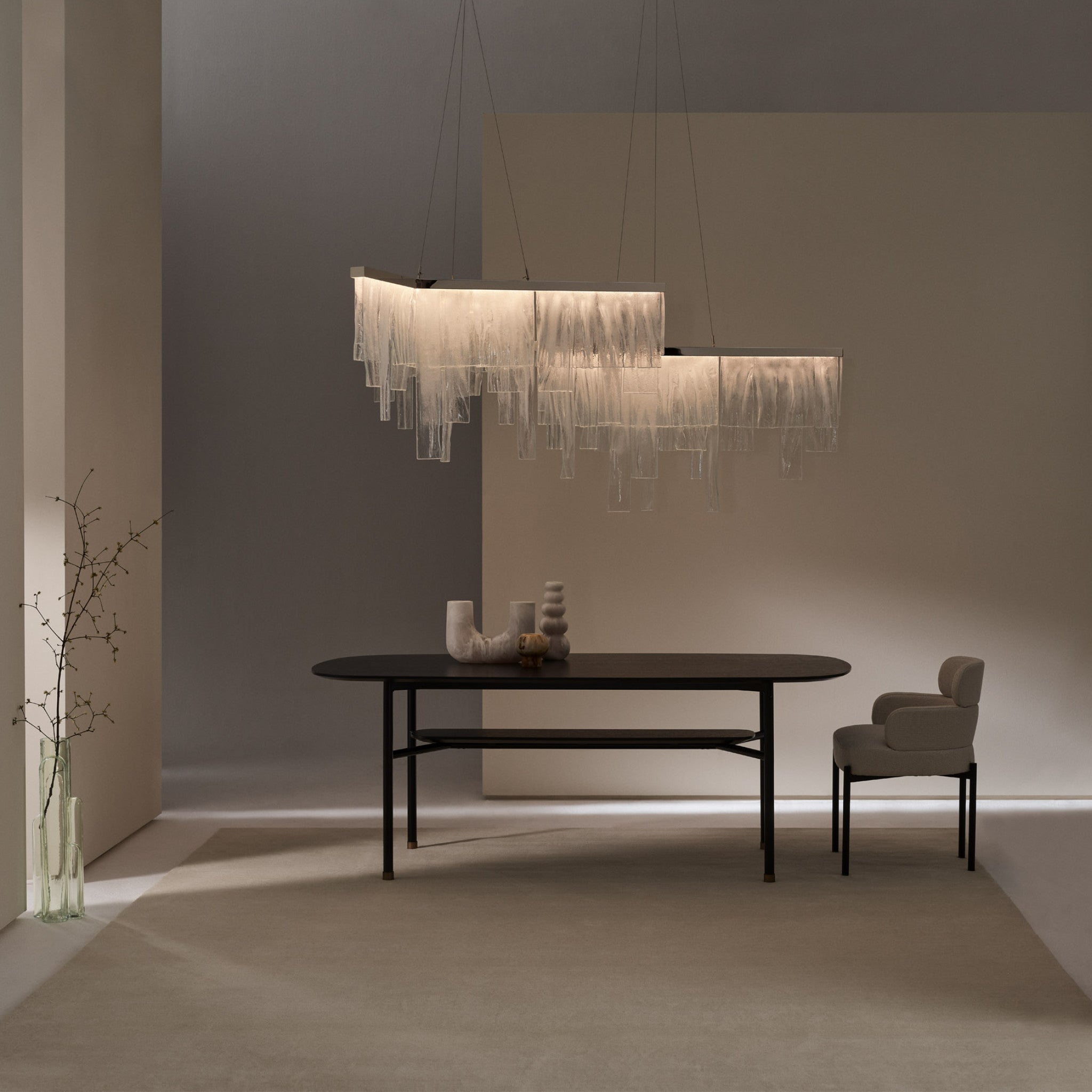 Cascata Luxury Designer Chandelier - Peter Staunton Design Studio
