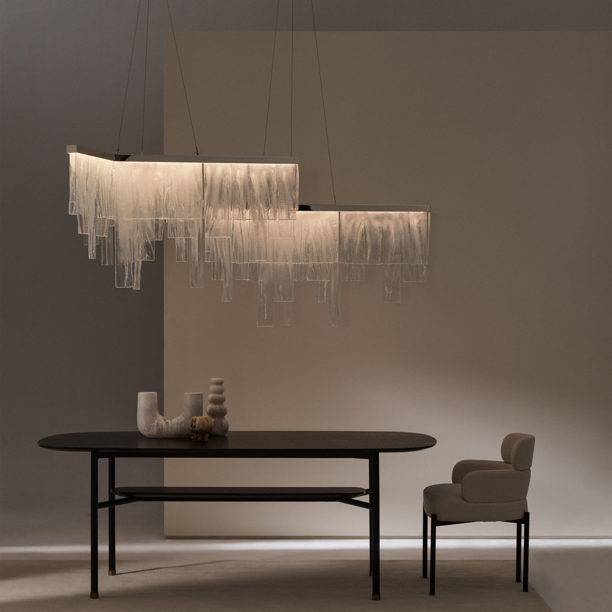 Cascata Luxury Designer Chandelier - Peter Staunton Design Studio
