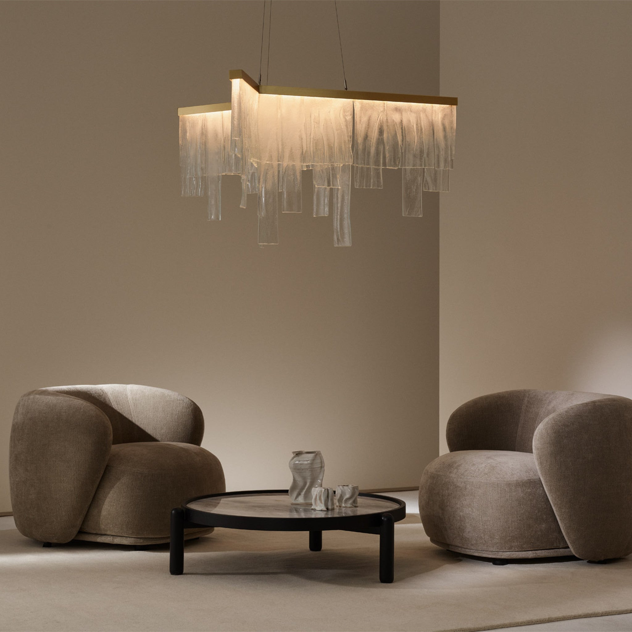 Cascata Luxury Designer Chandelier - Peter Staunton Design Studio