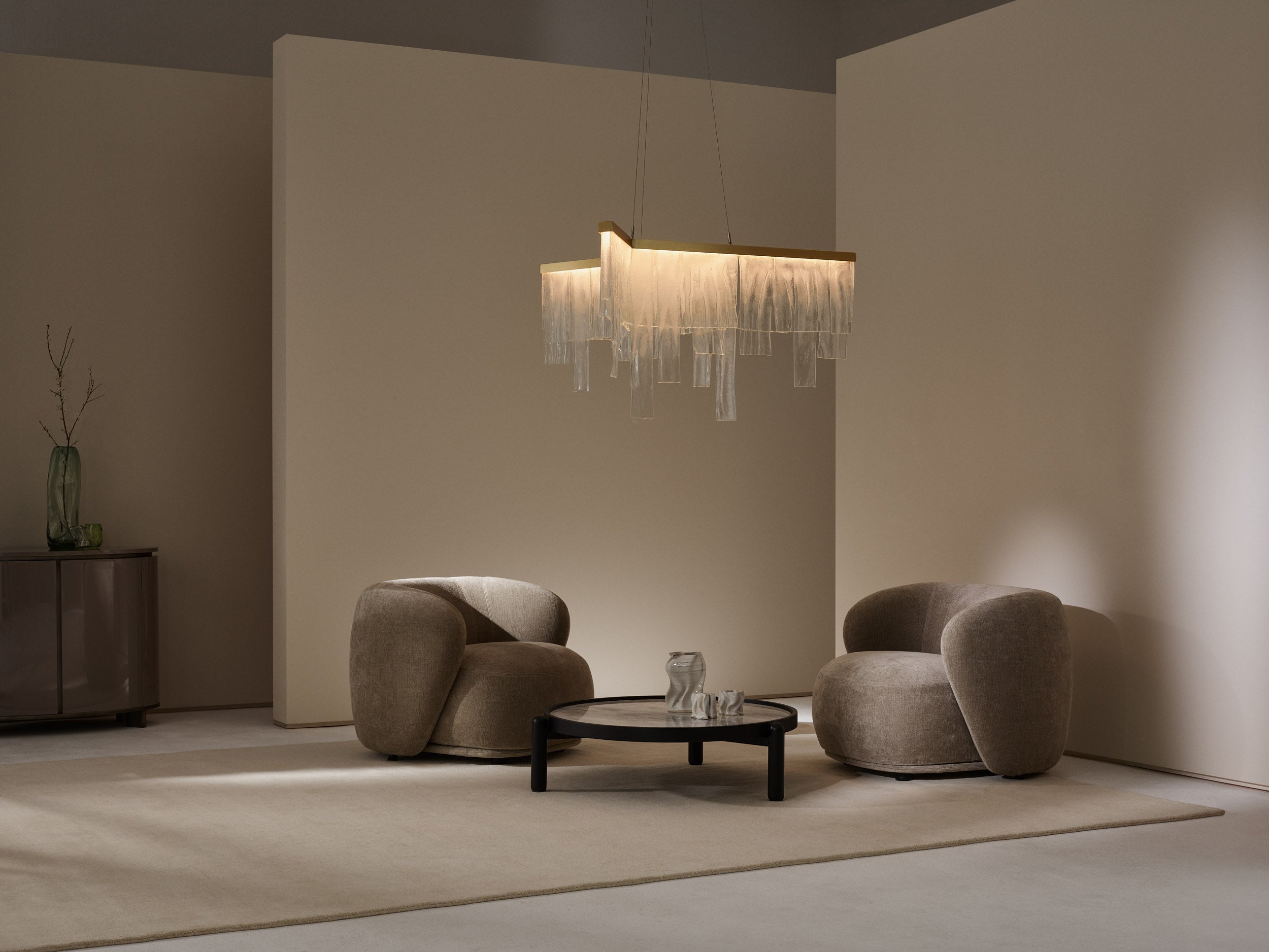 Cascata Luxury Designer Chandelier - Peter Staunton Design Studio