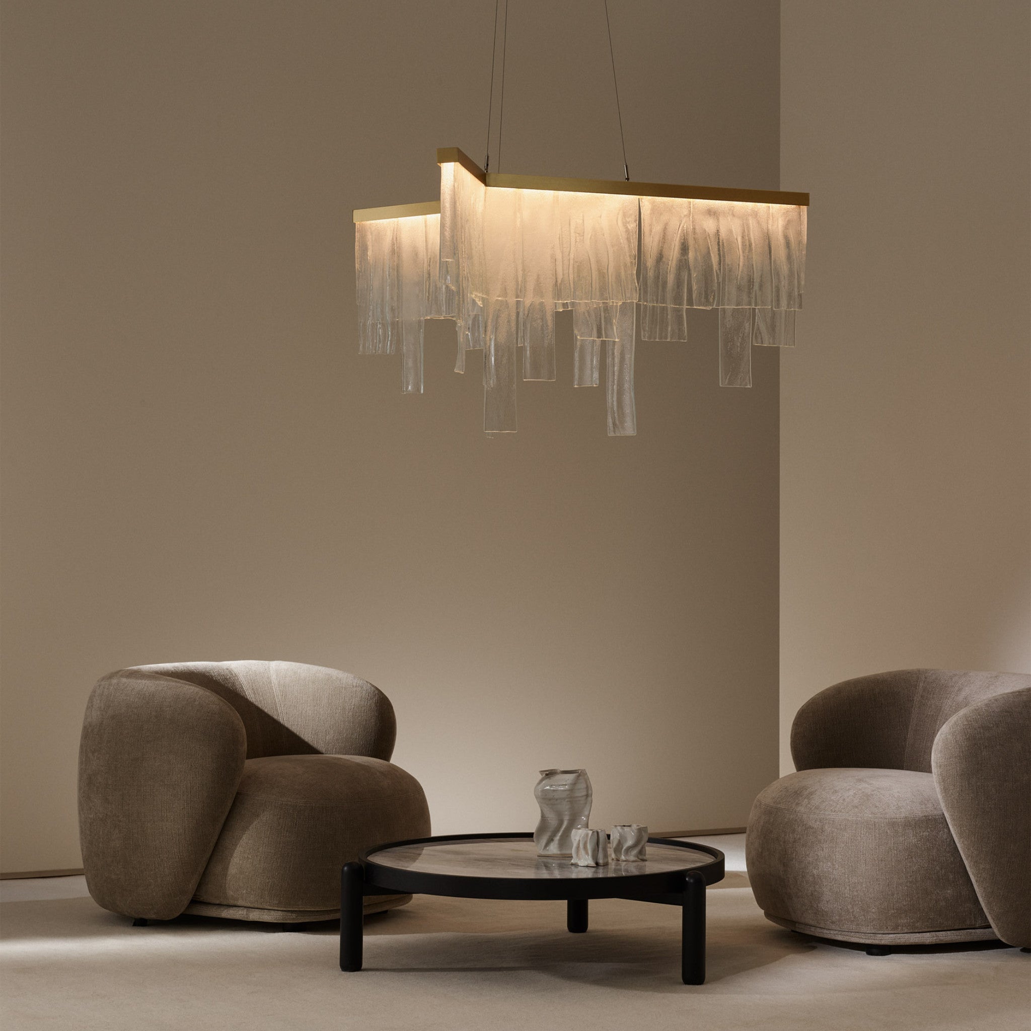 Cascata Luxury Designer Chandelier - Peter Staunton Design Studio