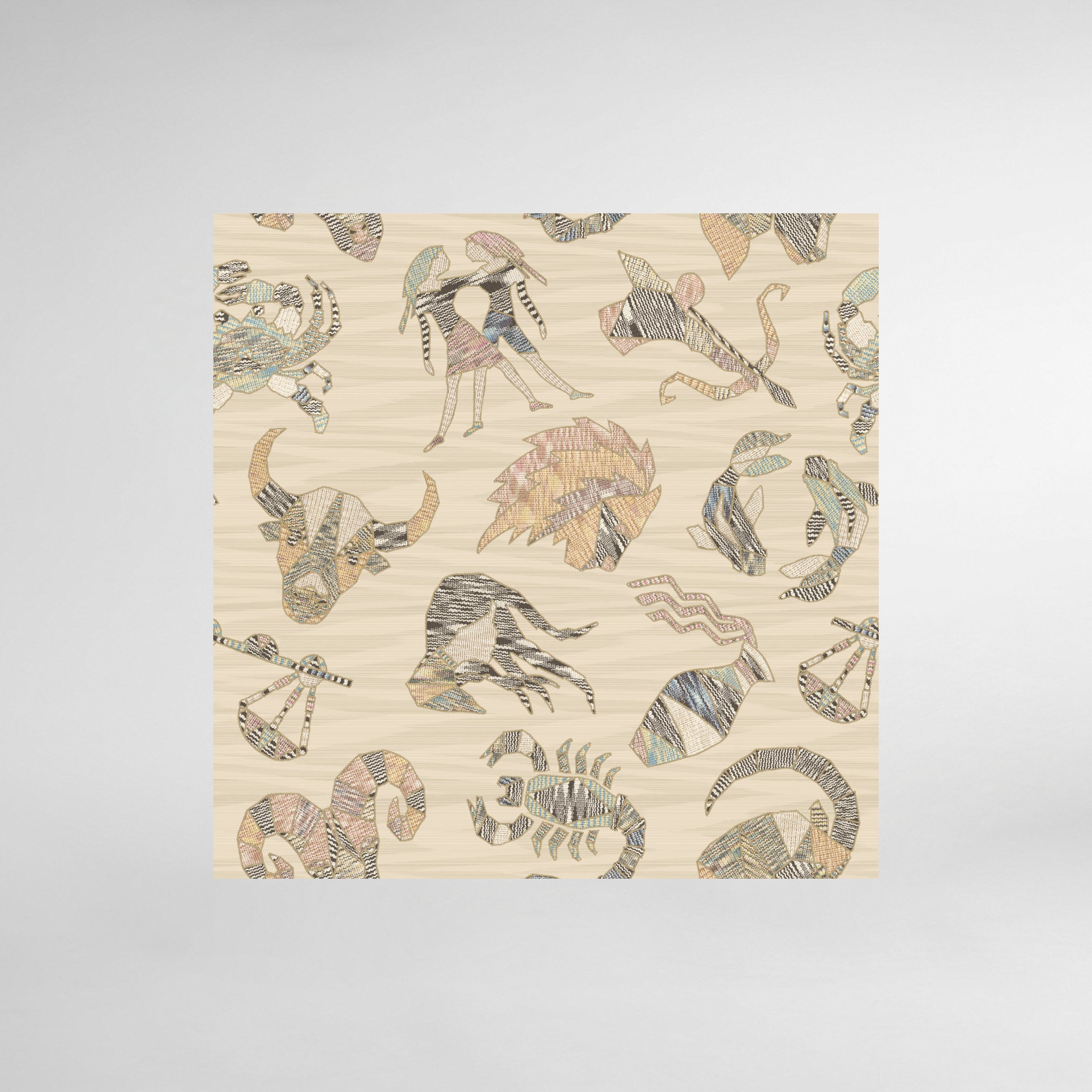 Constellations Luxury Designer Wallpaper by Missoni