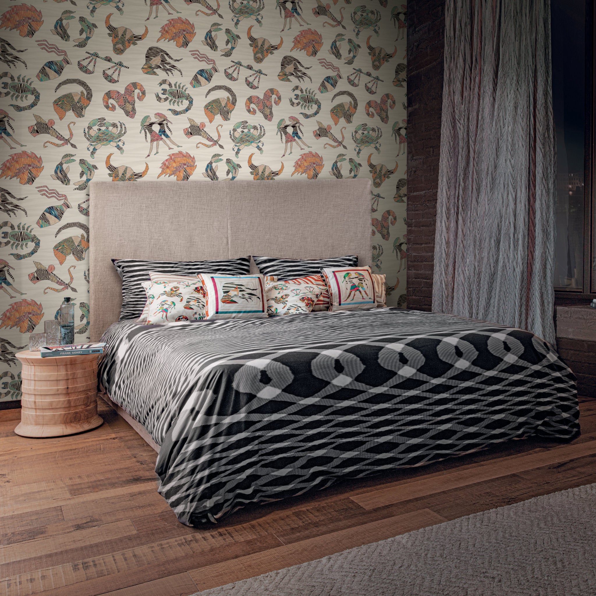 Constellations Luxury Designer Wallpaper by Missoni