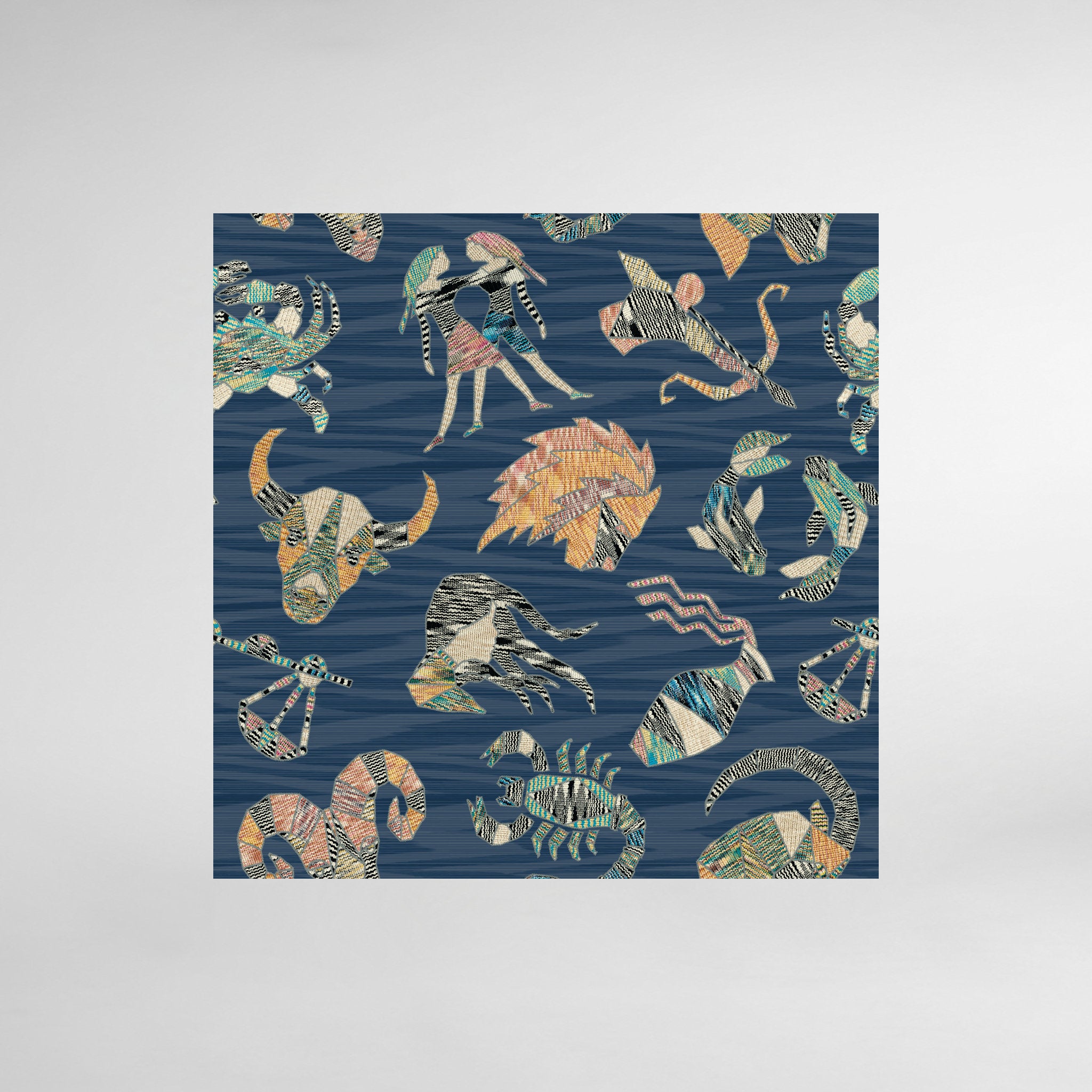 Constellations Luxury Designer Wallpaper by Missoni