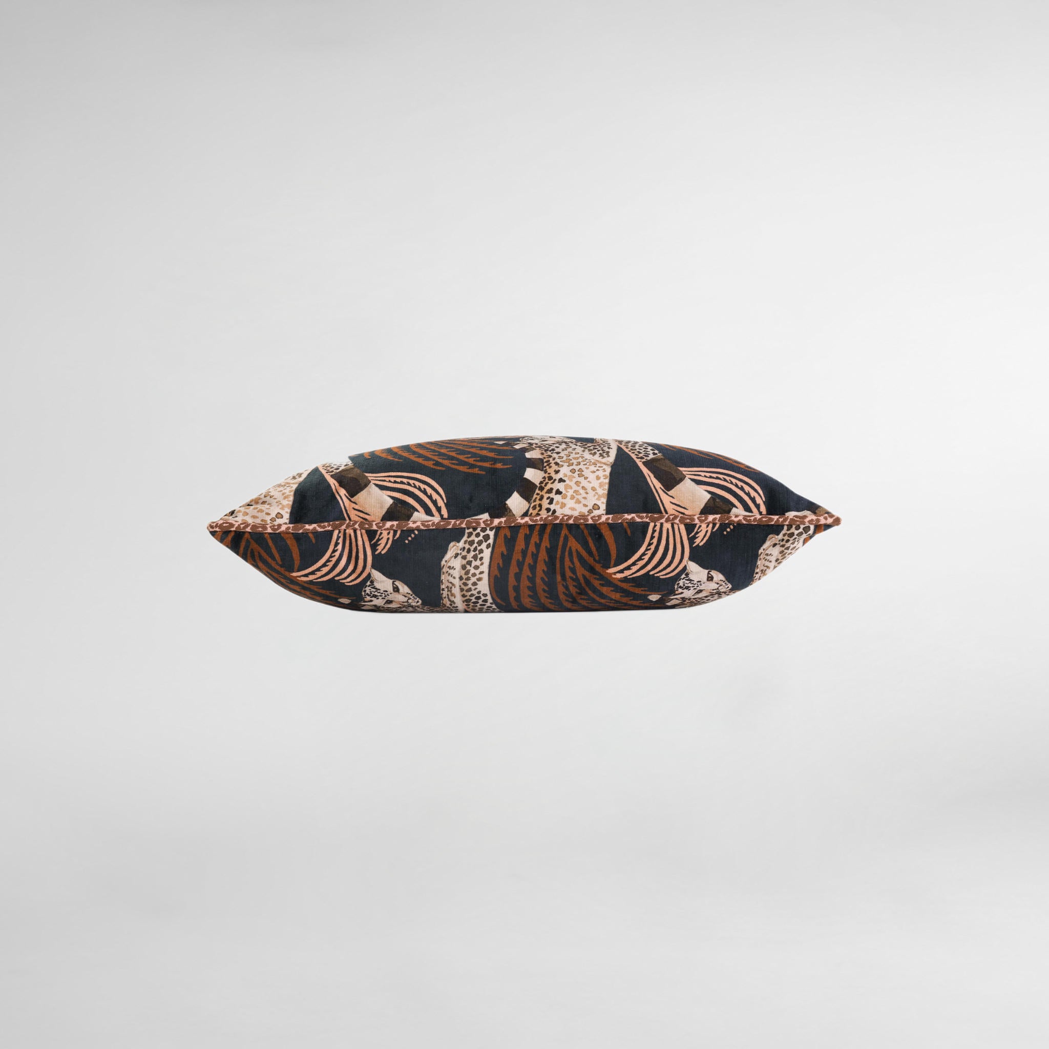 Delilah Velvet Luxury Designer Cushion Sienna - Templerley London