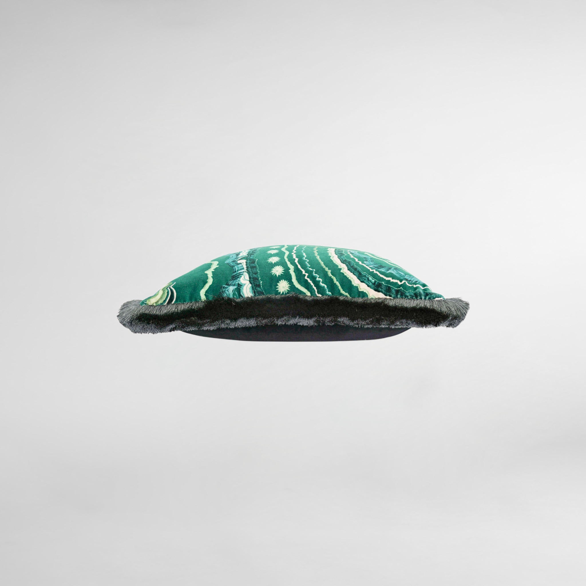 Fantasia Malachite Luxury Designer Cushion - Temperley London