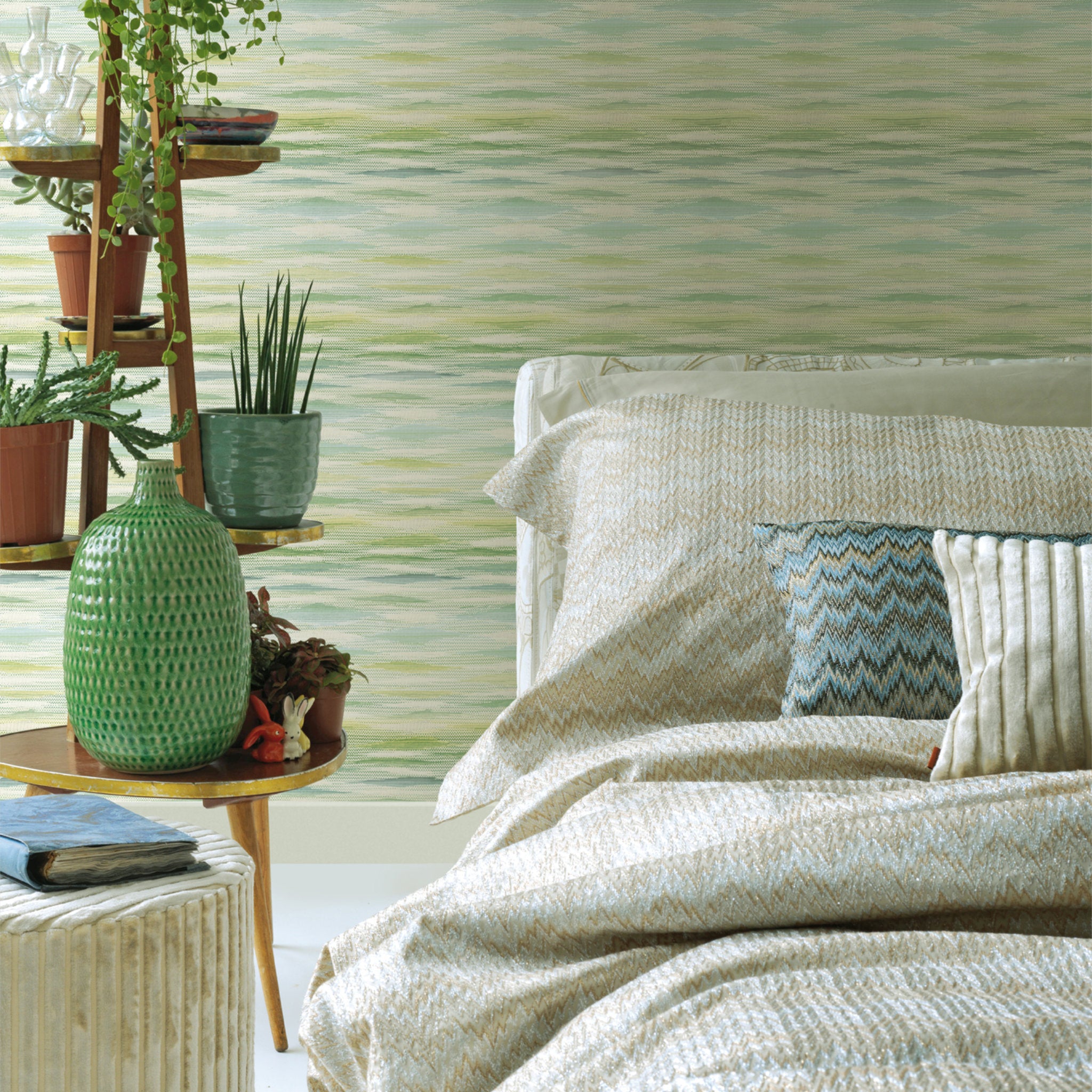 Fireworks Luxury Designer Wallpaper by Missoni