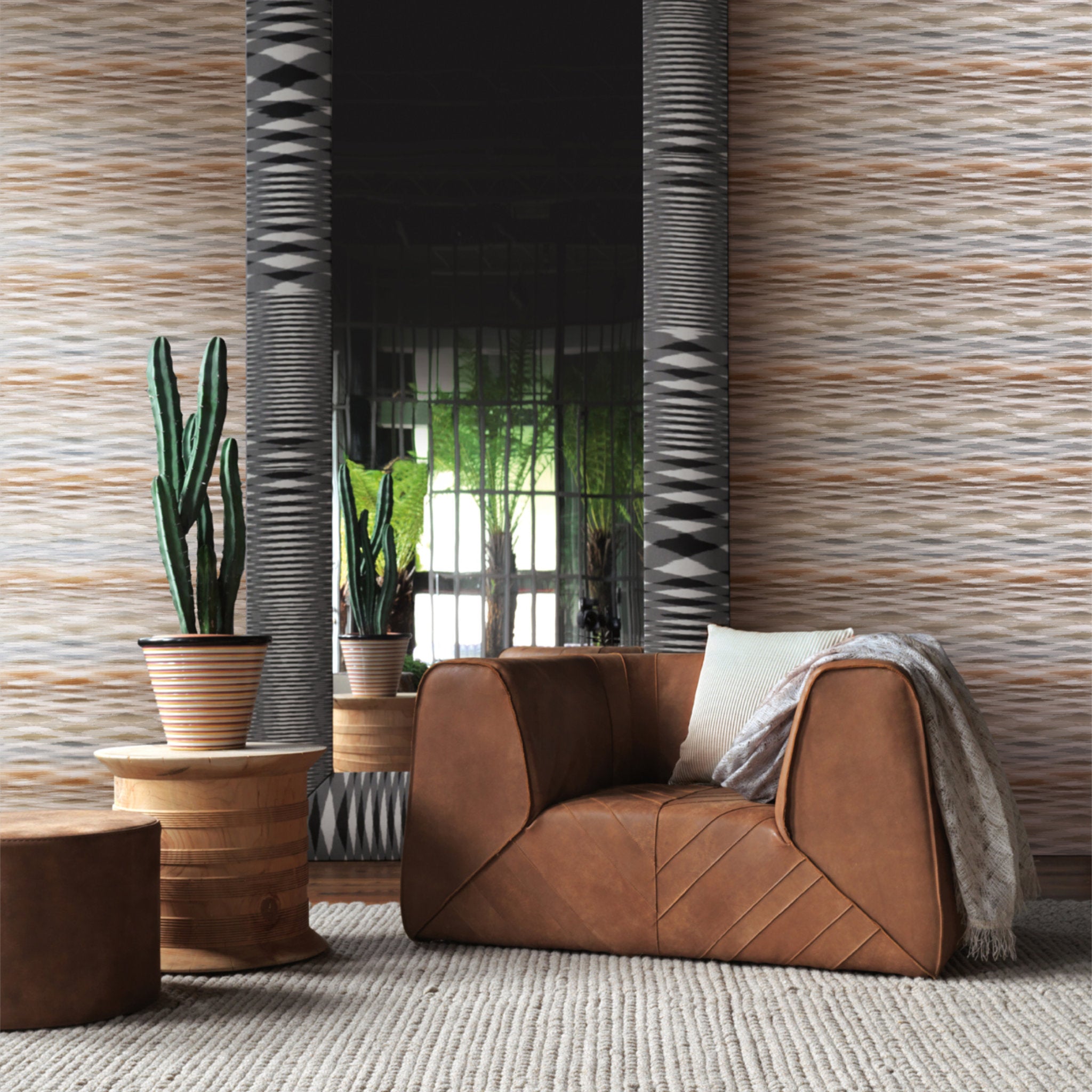 Fireworks Luxury Designer Wallpaper by Missoni