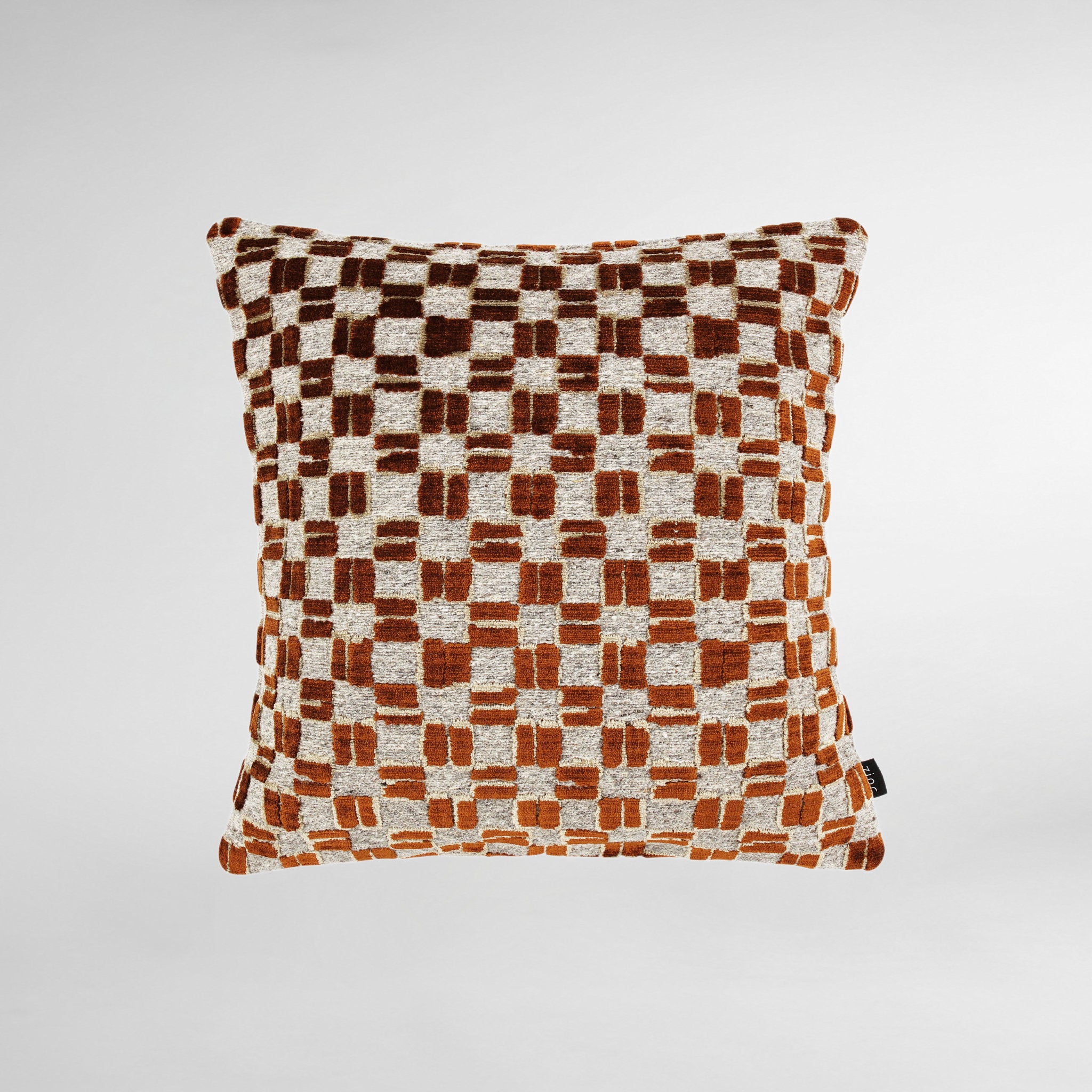 Glynde Cognac Luxury Designer Cushion