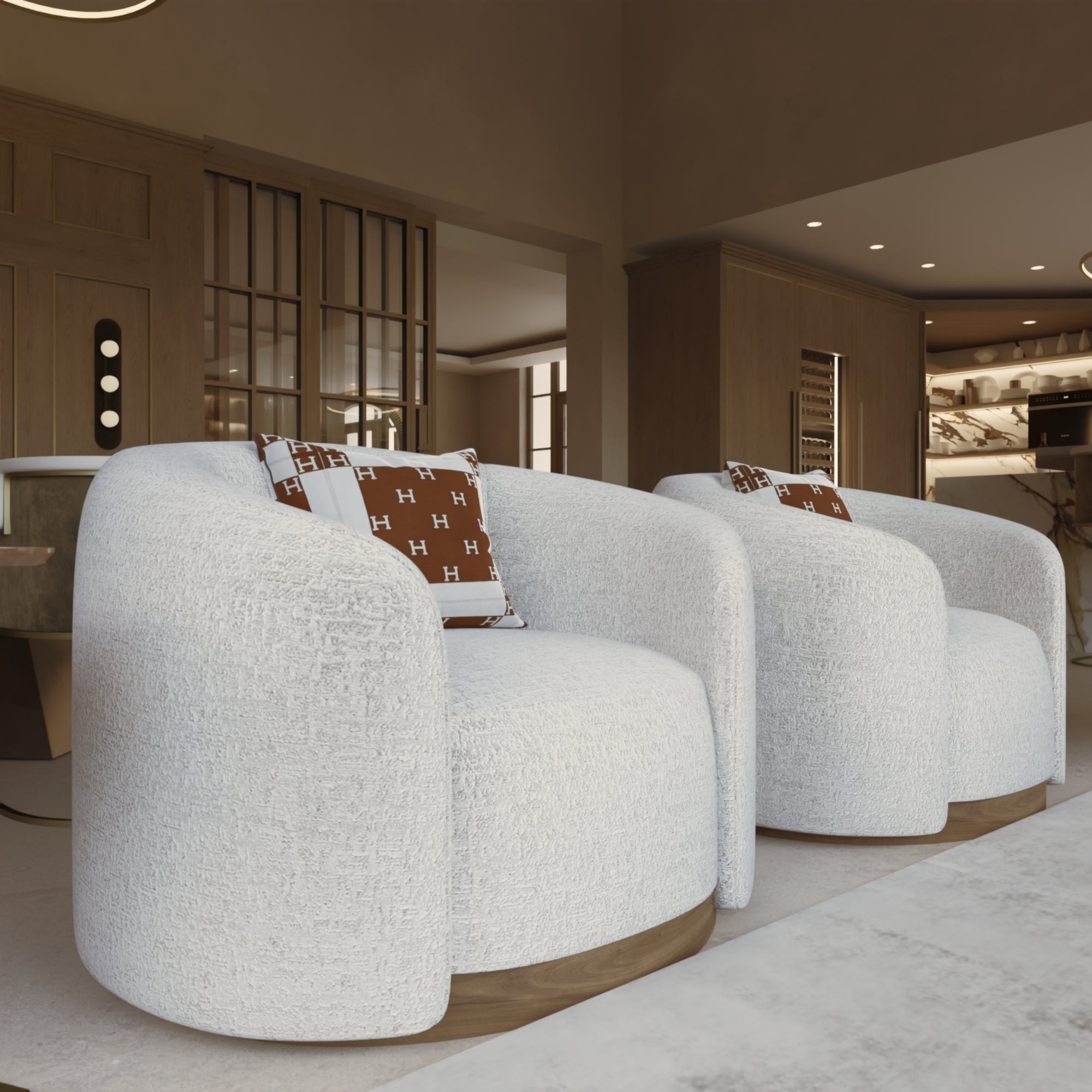 Hug Armchair - Swivel - Peter Staunton Design Studio
