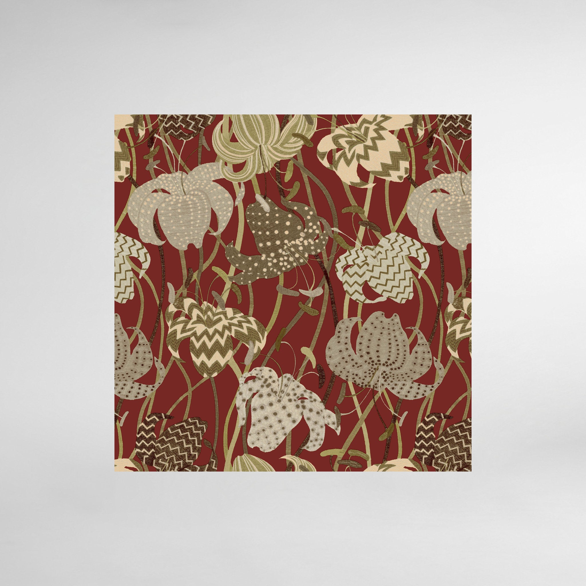 Lilium Luxury Designer Wallpaper by Missoni