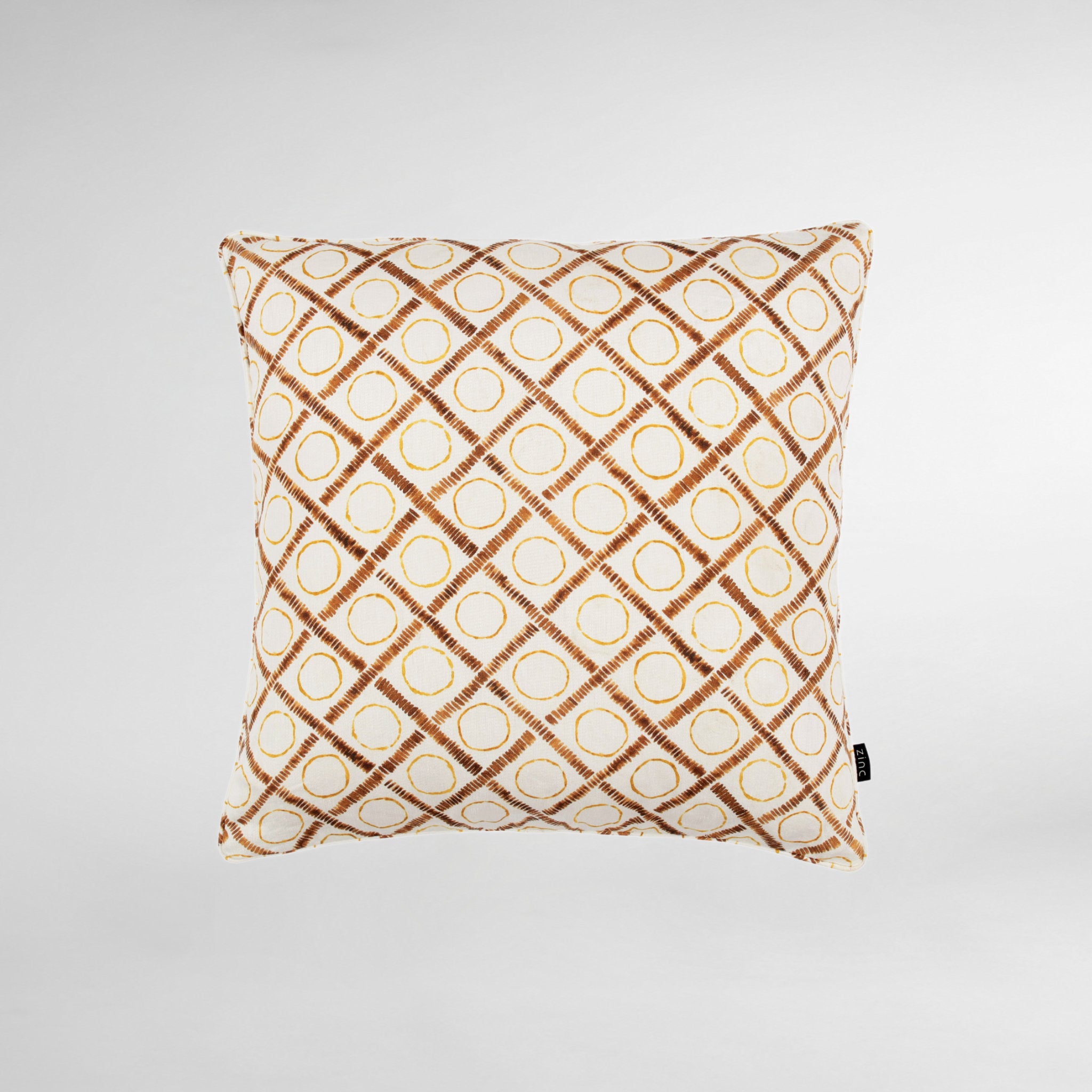Loxley Cognac Luxury Designer Cushion