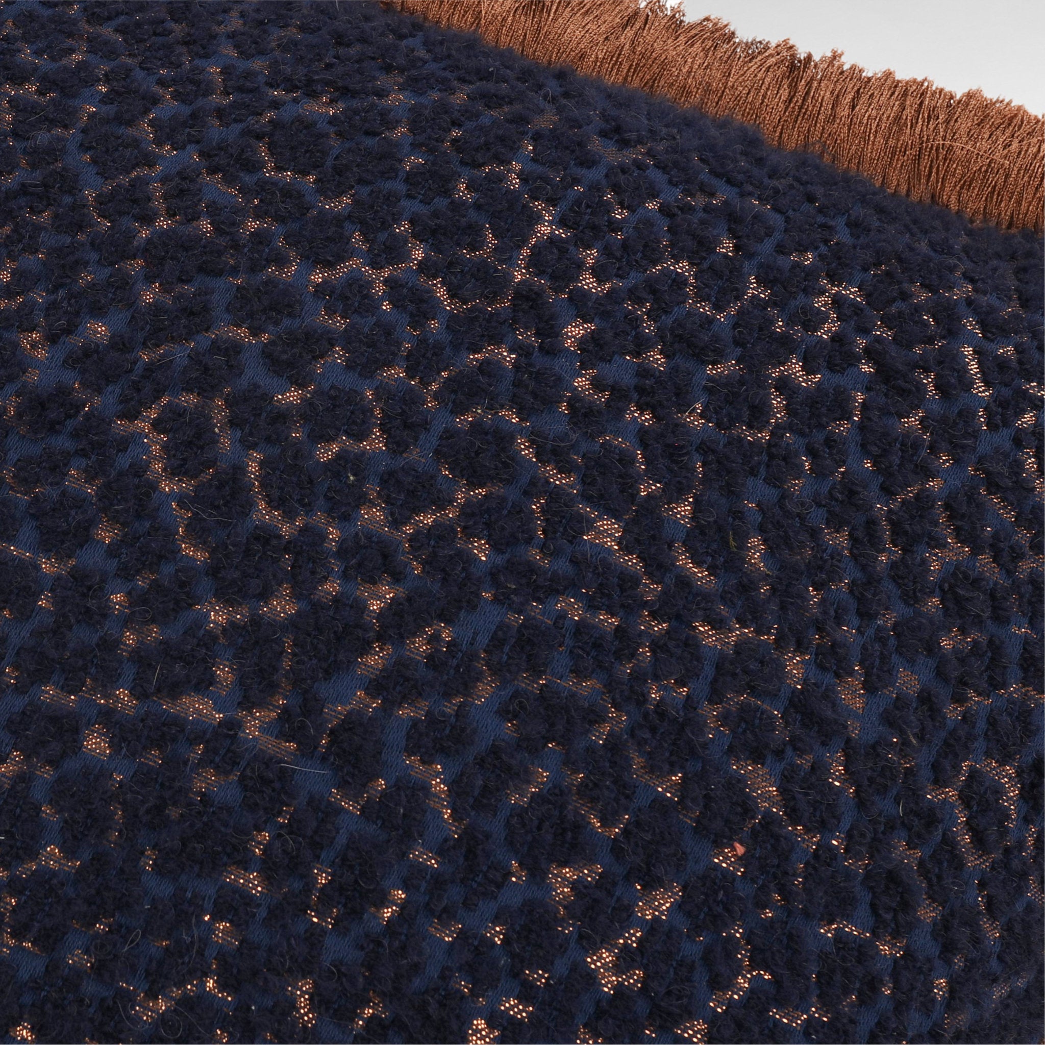 Lulu Luxury Designer Cushion Indigo Sky - Temperley London