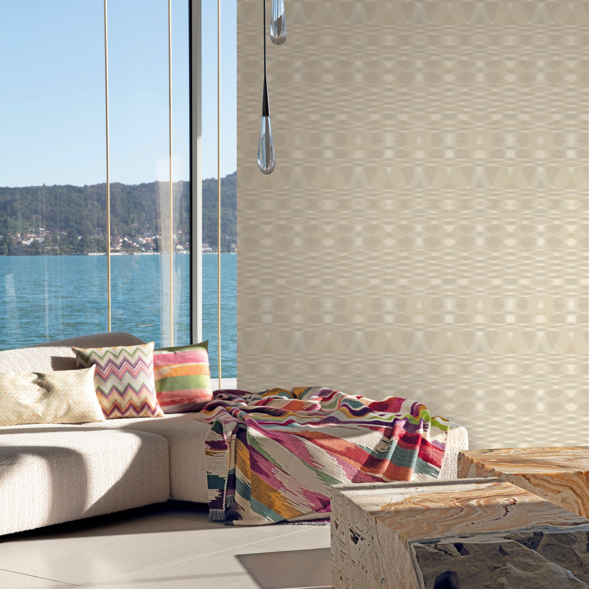 Sunrise Flame Wallpaper by Missoni