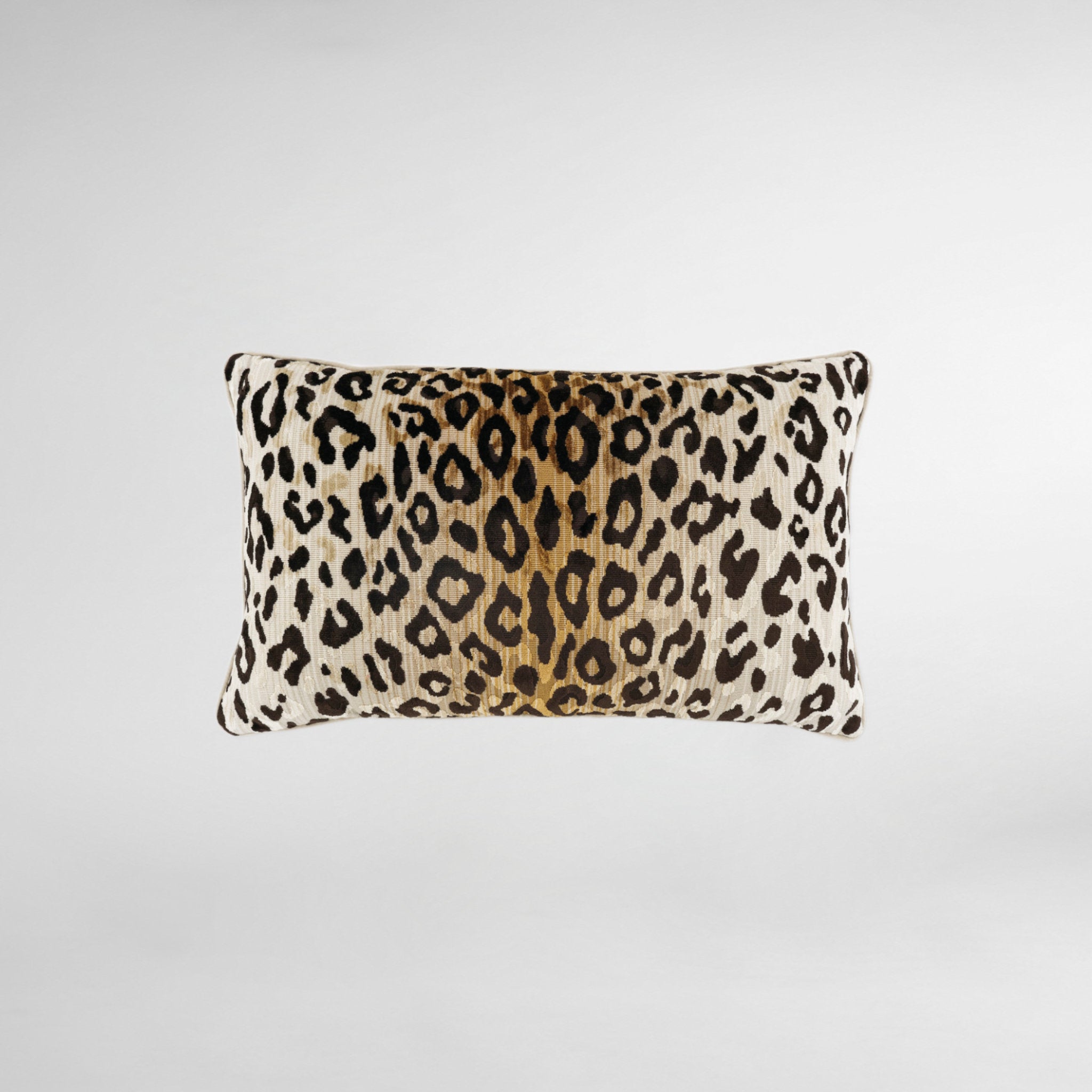 Mimi Velvet Tan Luxury Designer Cushion - Temperley London