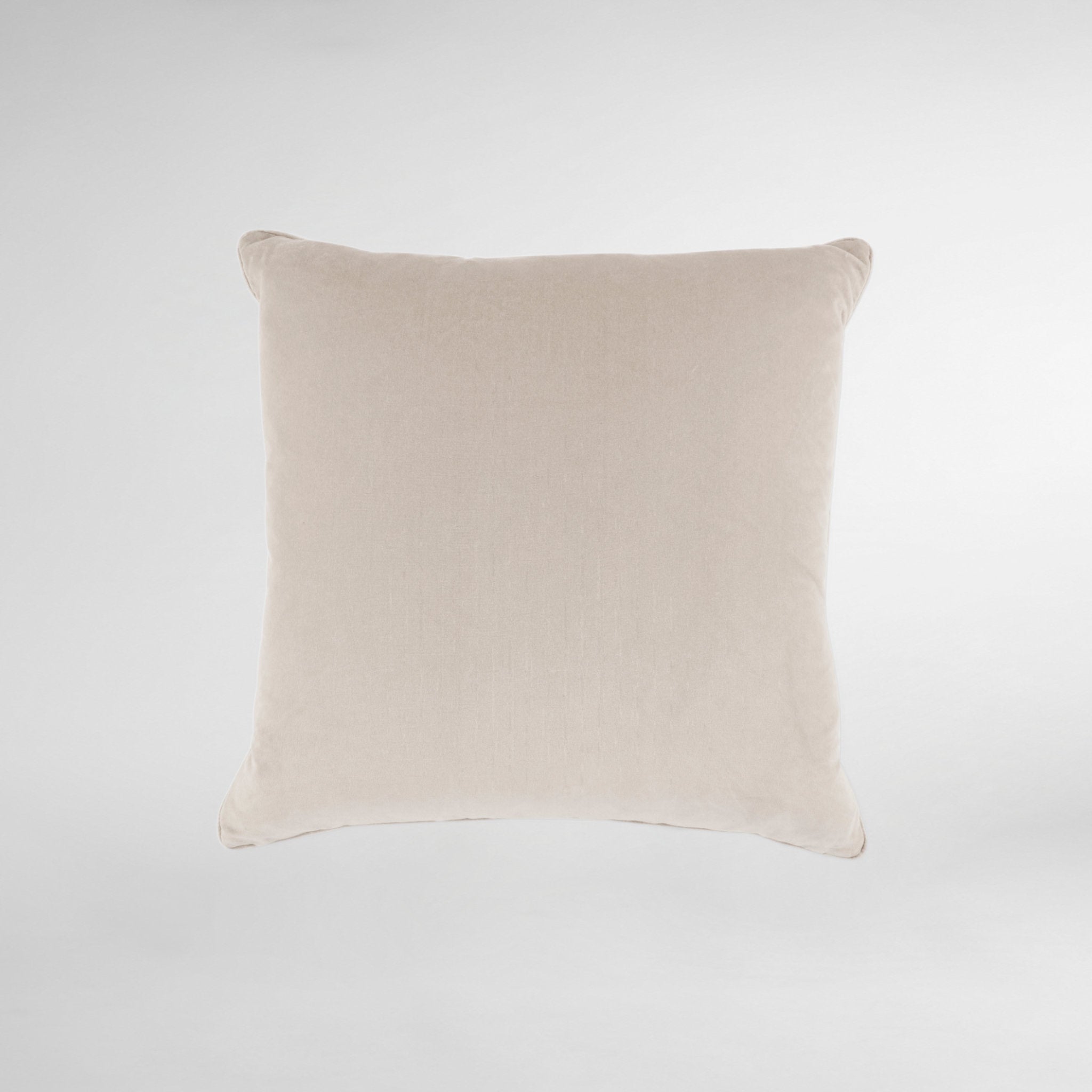 Mimi Velvet Tan Luxury Designer Cushion - Temperley London