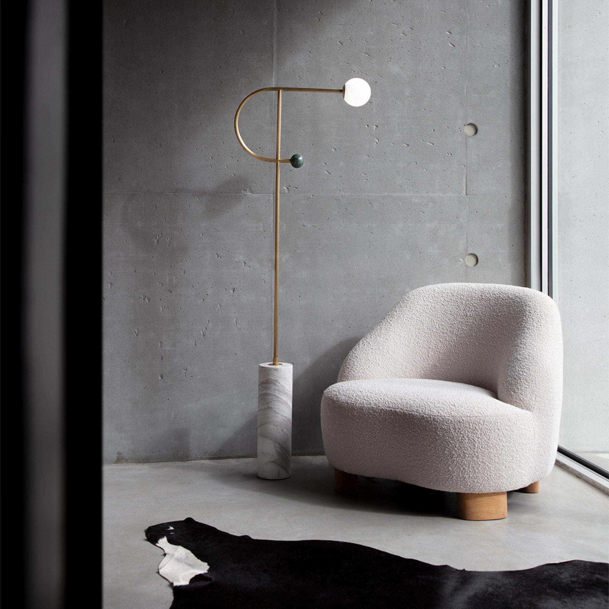 Orb 2 Luxury Designer Floor Lamp