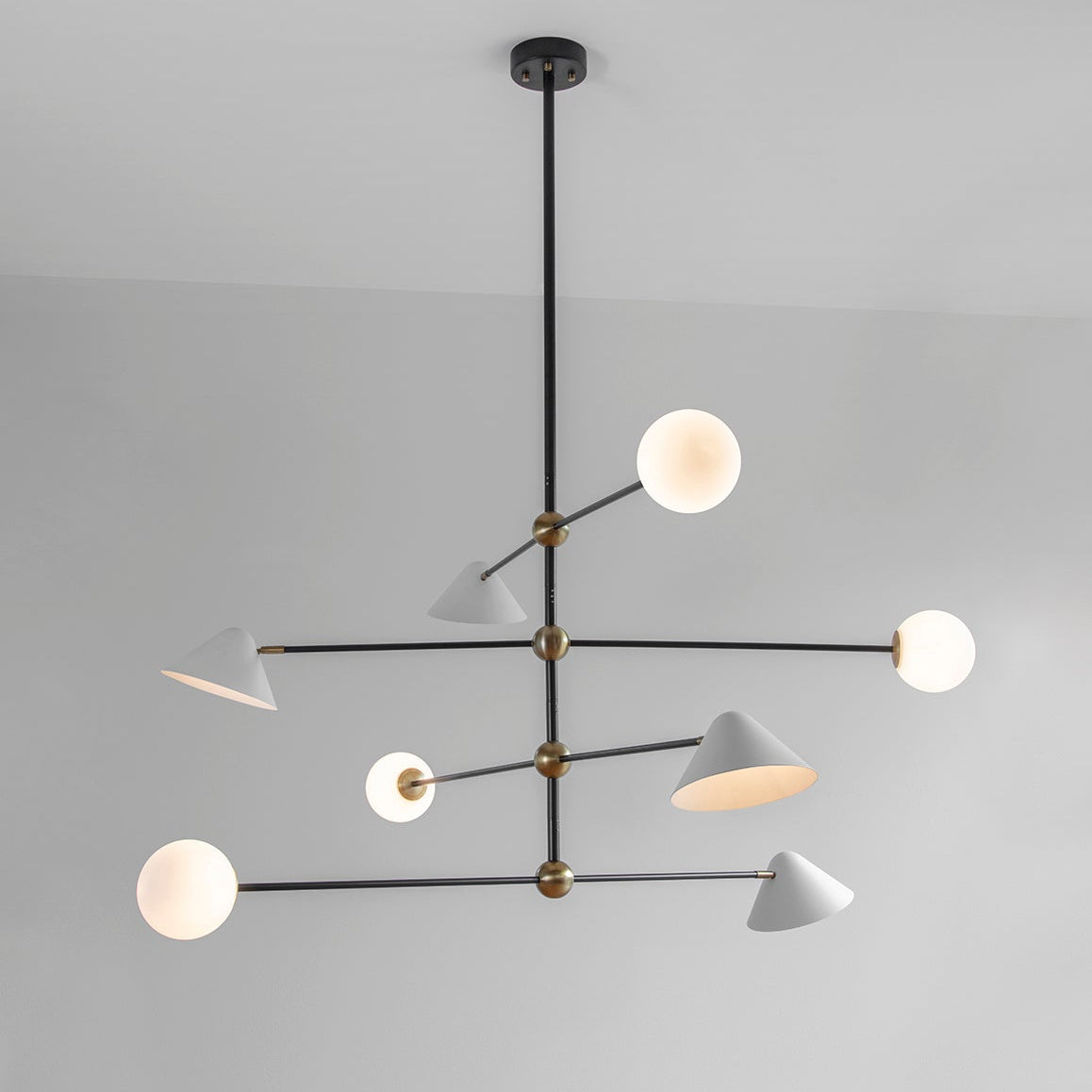 Ball and Shade Luxury Designer Pendant Light