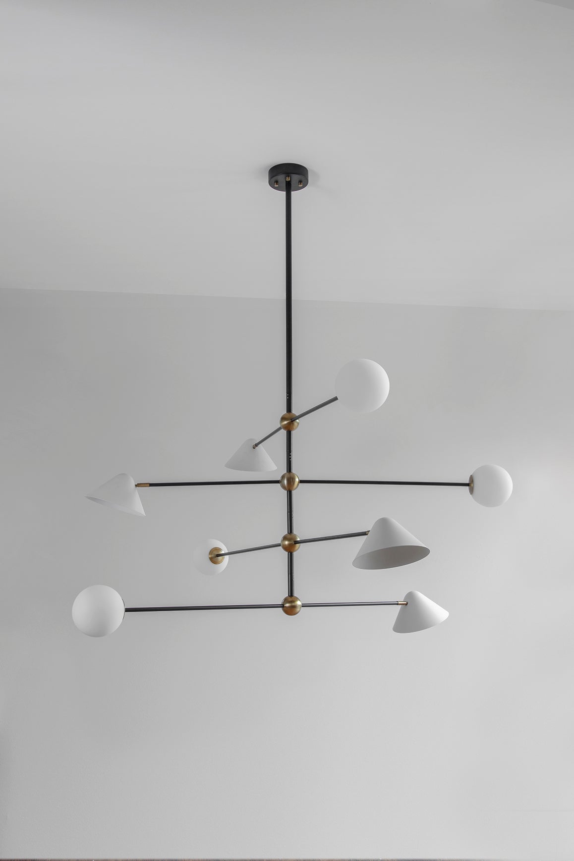 Ball and Shade Luxury Designer Pendant Light