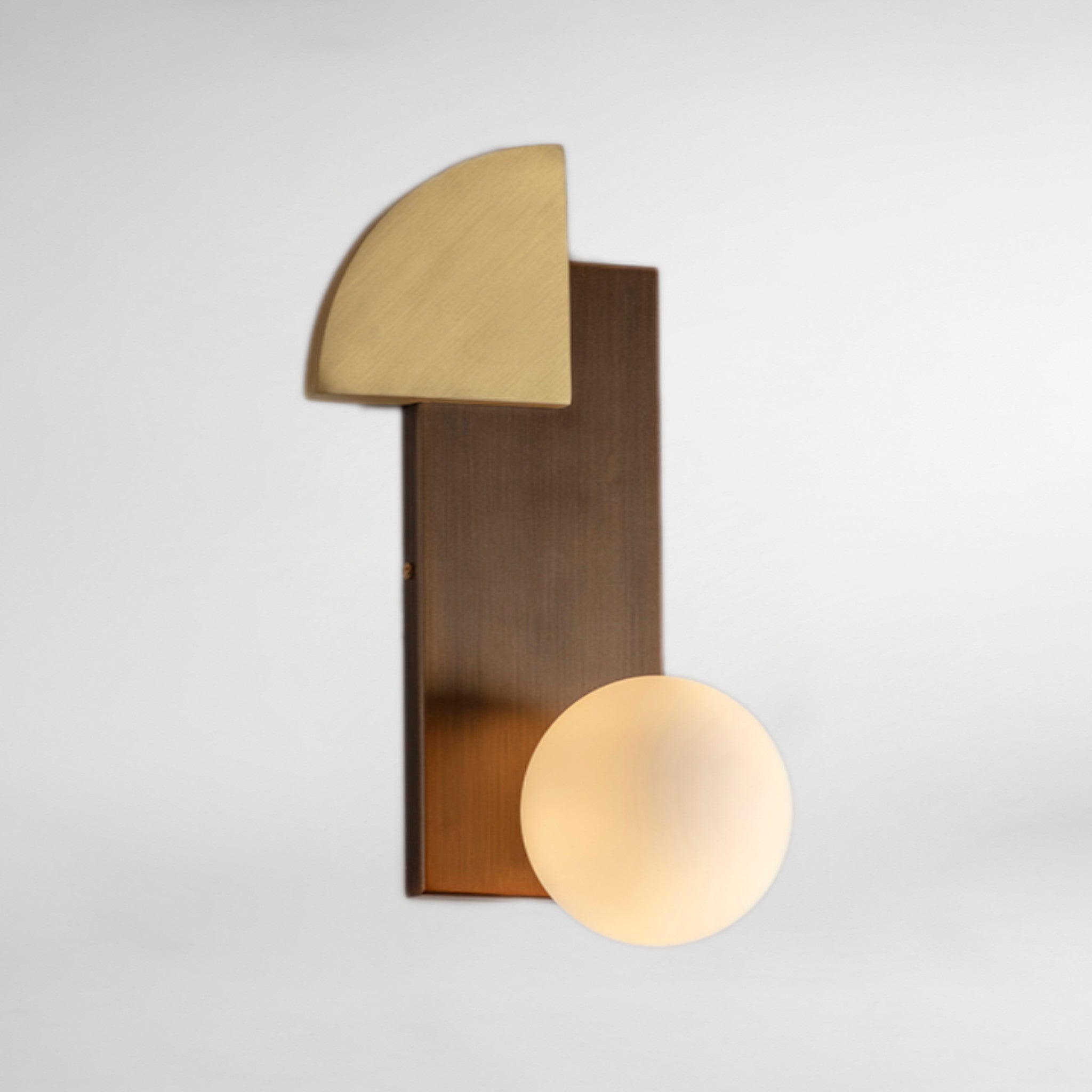 Quadrant and Sphere Luxury Designer Wall Light