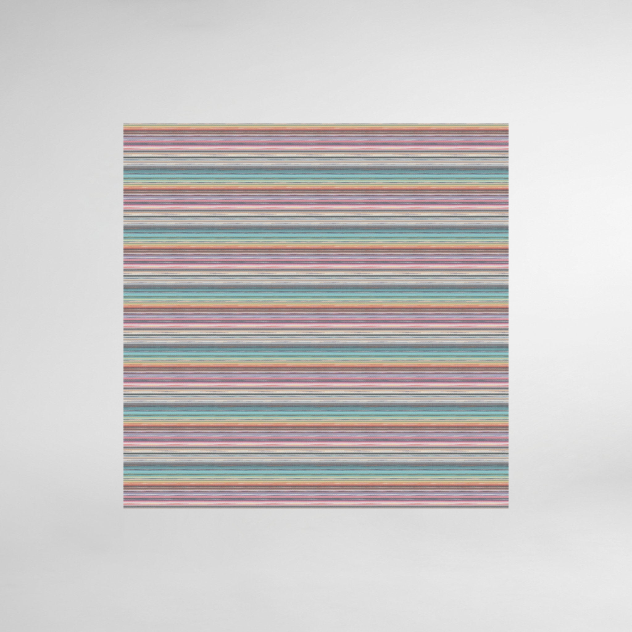 Riga Multicolore Orizzontale Luxury Designer Wallpaper by Missoni