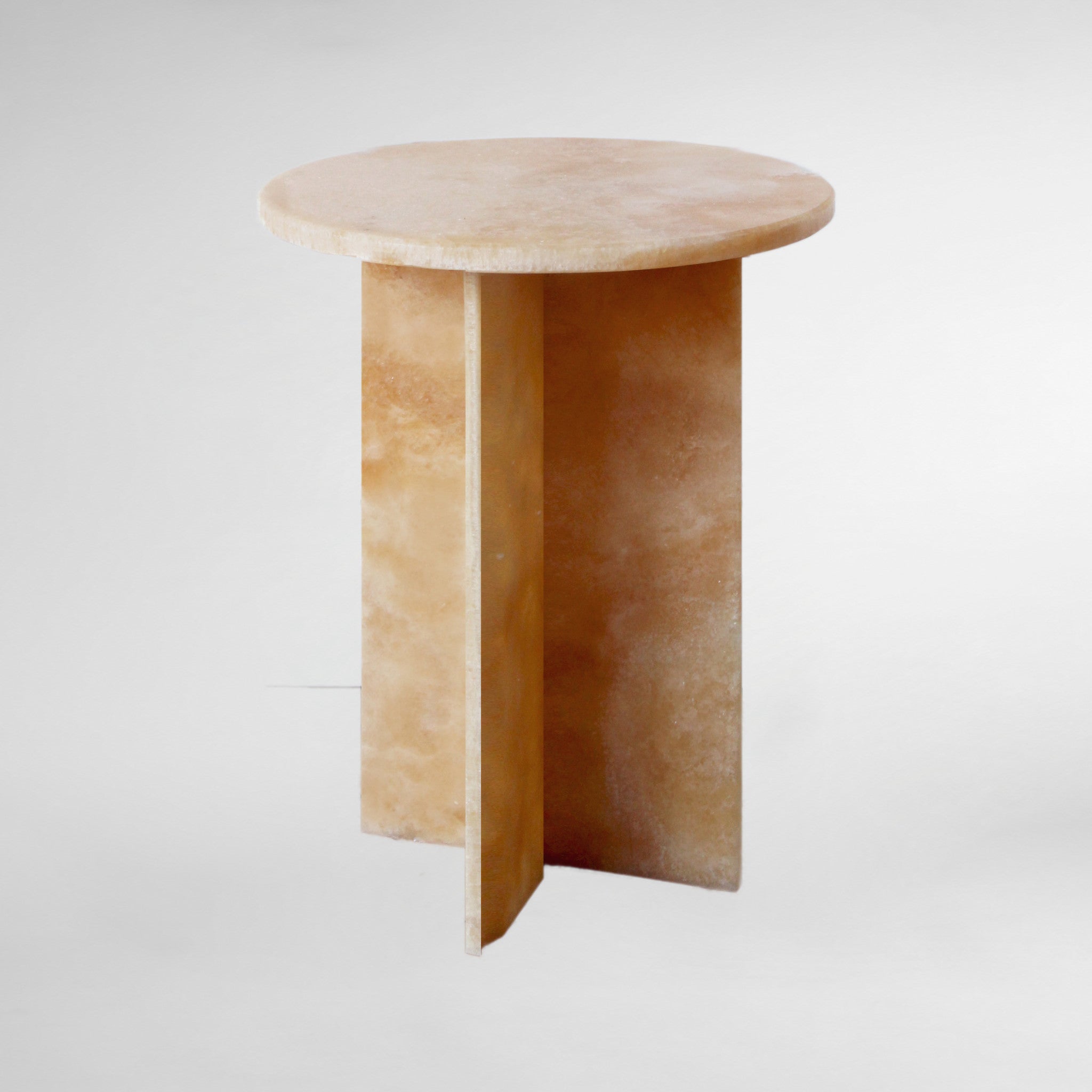 Rosie Honey Luxury Designer Onyx Table
