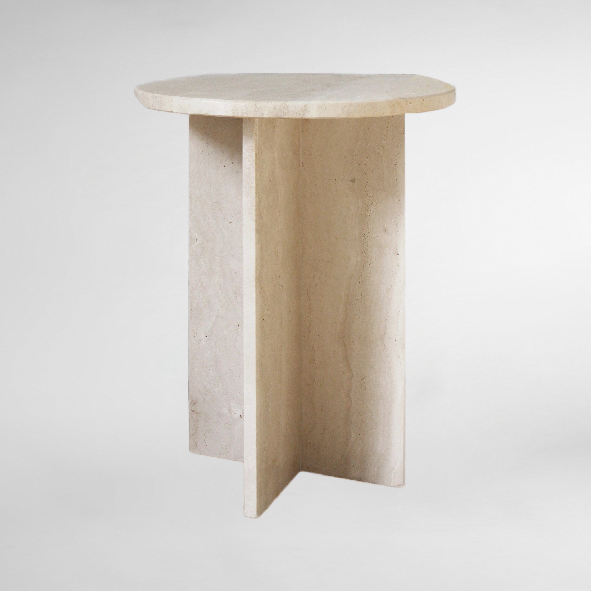 Rosie Luxury Designer Travertine Table