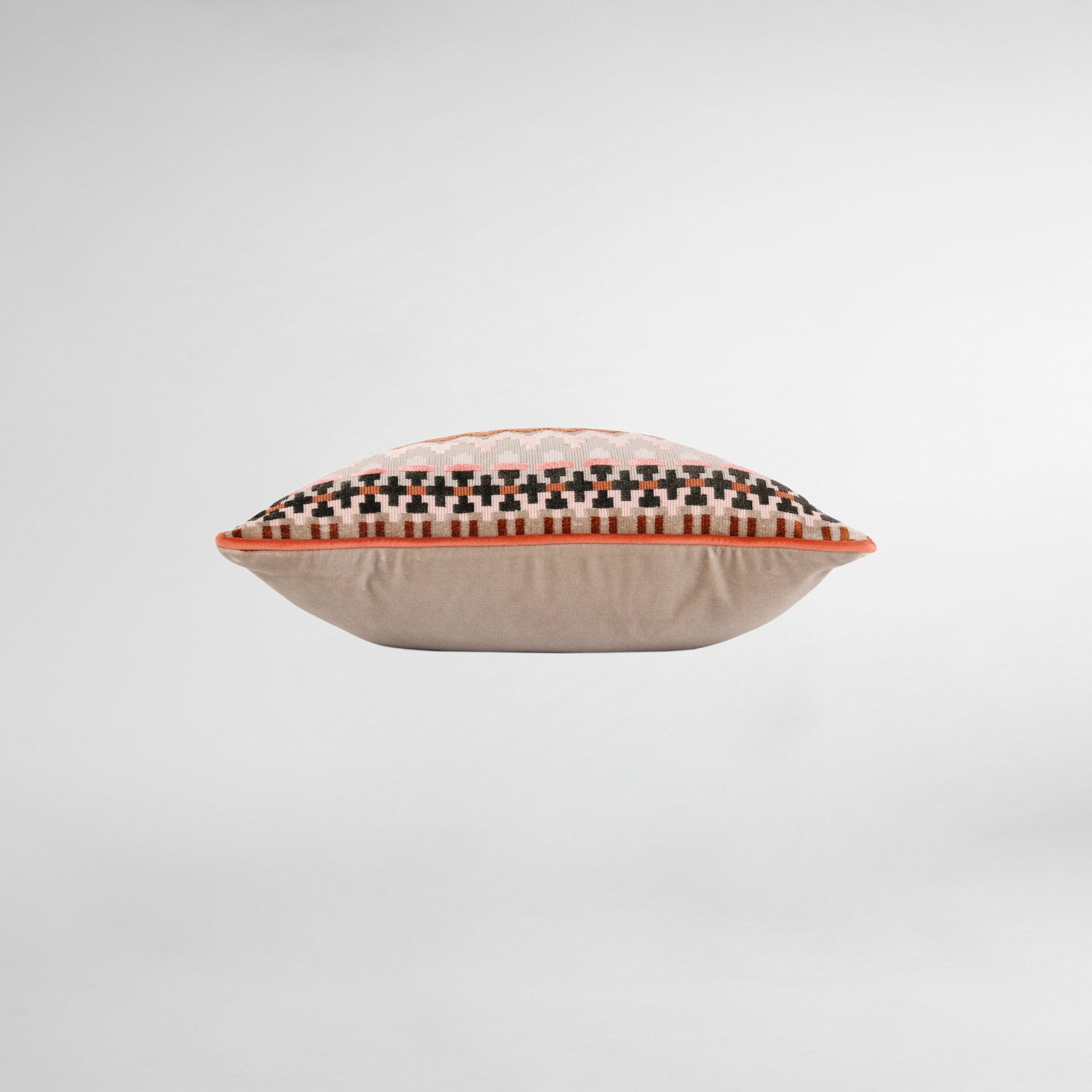 Talulah Sienna Luxury Designer Cushion - Temperley London