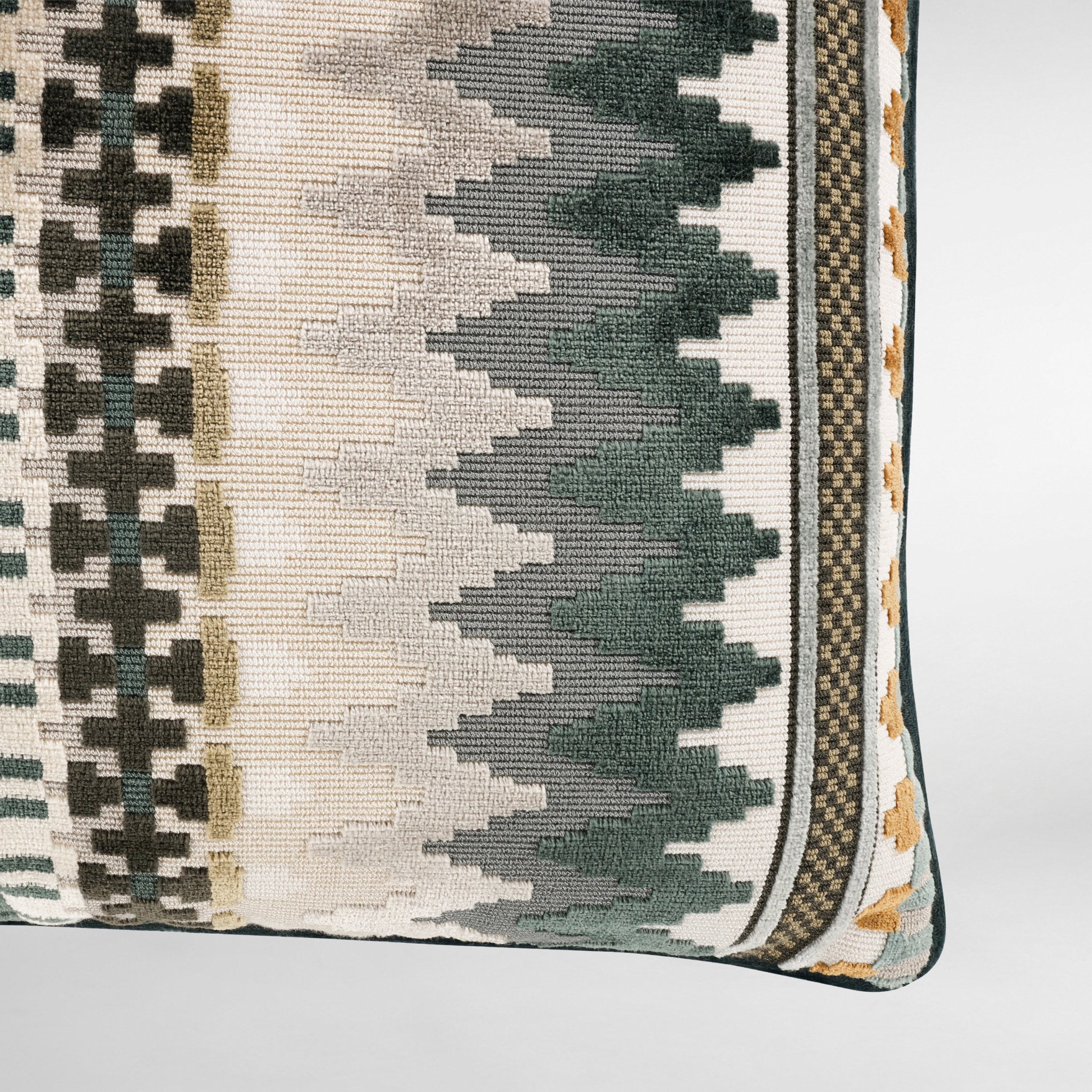 Talulah Tourmaline Luxury Designer Cushion - Temperley London