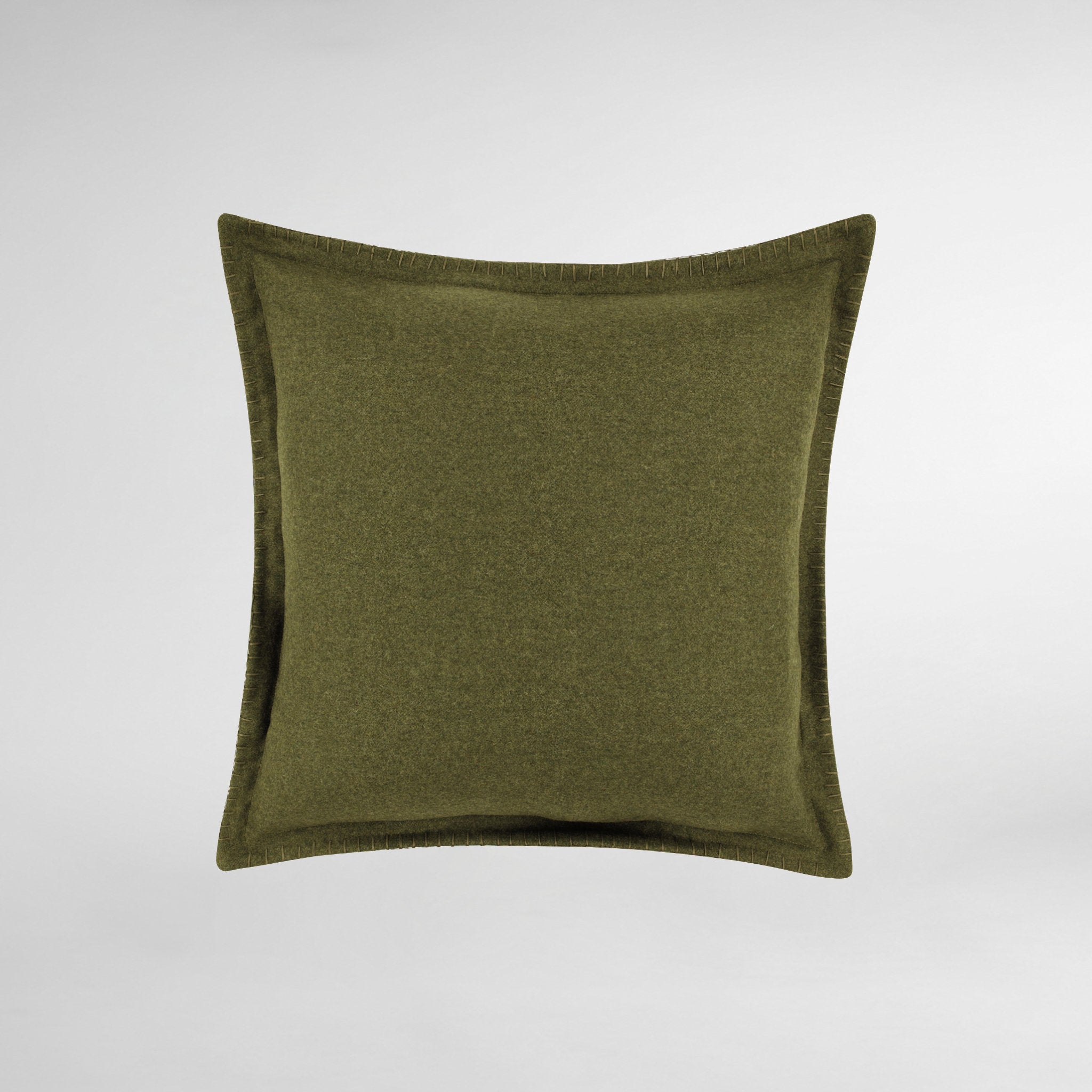 Torr Reversible Olive/Khaki Luxury Designer Cushion
