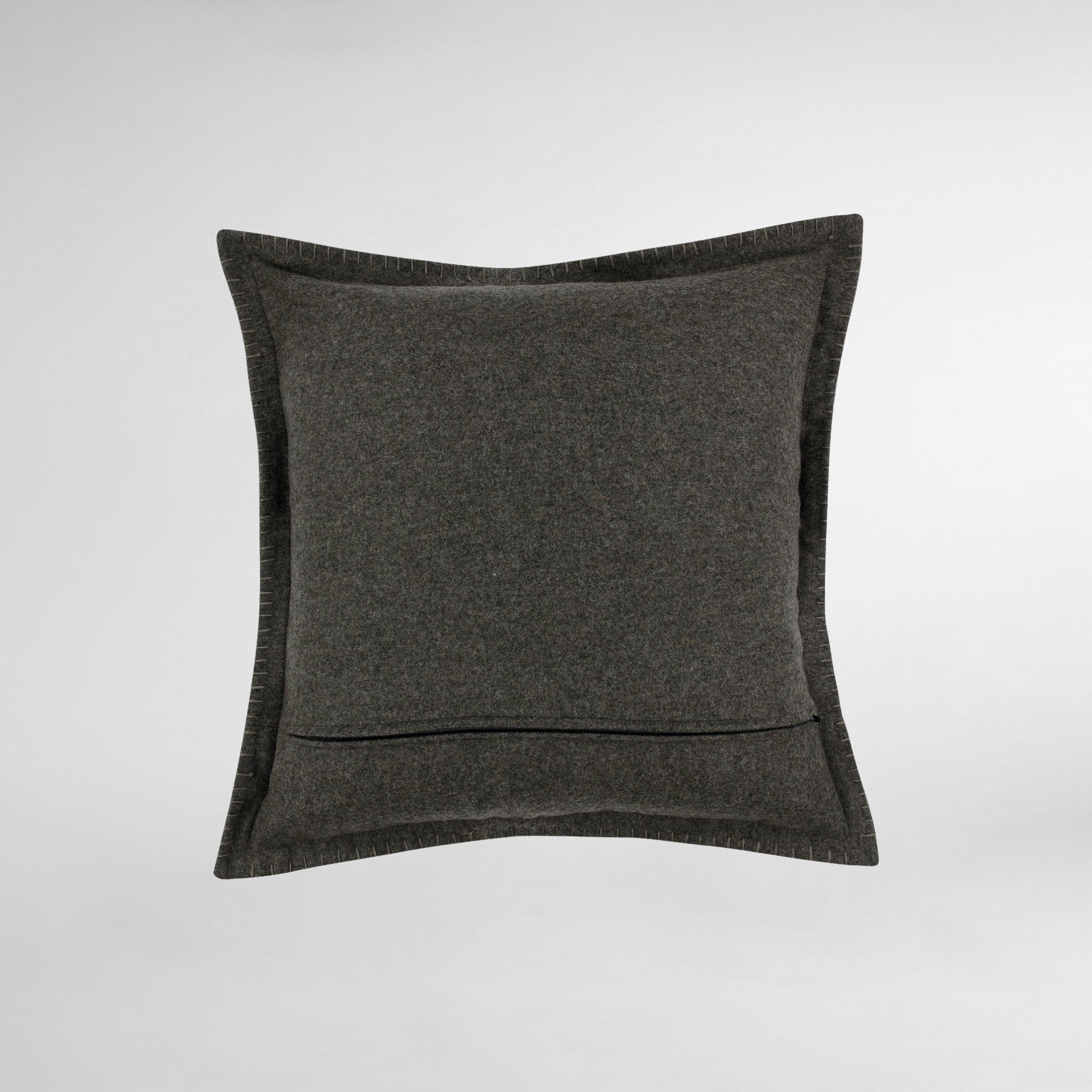 Torr Reversible Olive/Khaki Luxury Designer Cushion