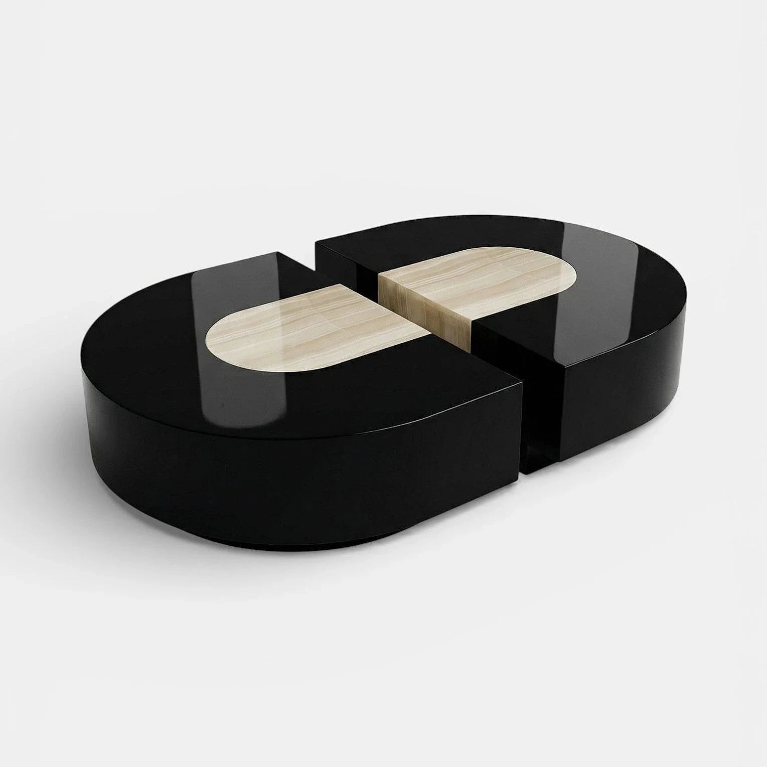Baci Capsule Black And Ivory Onyx
