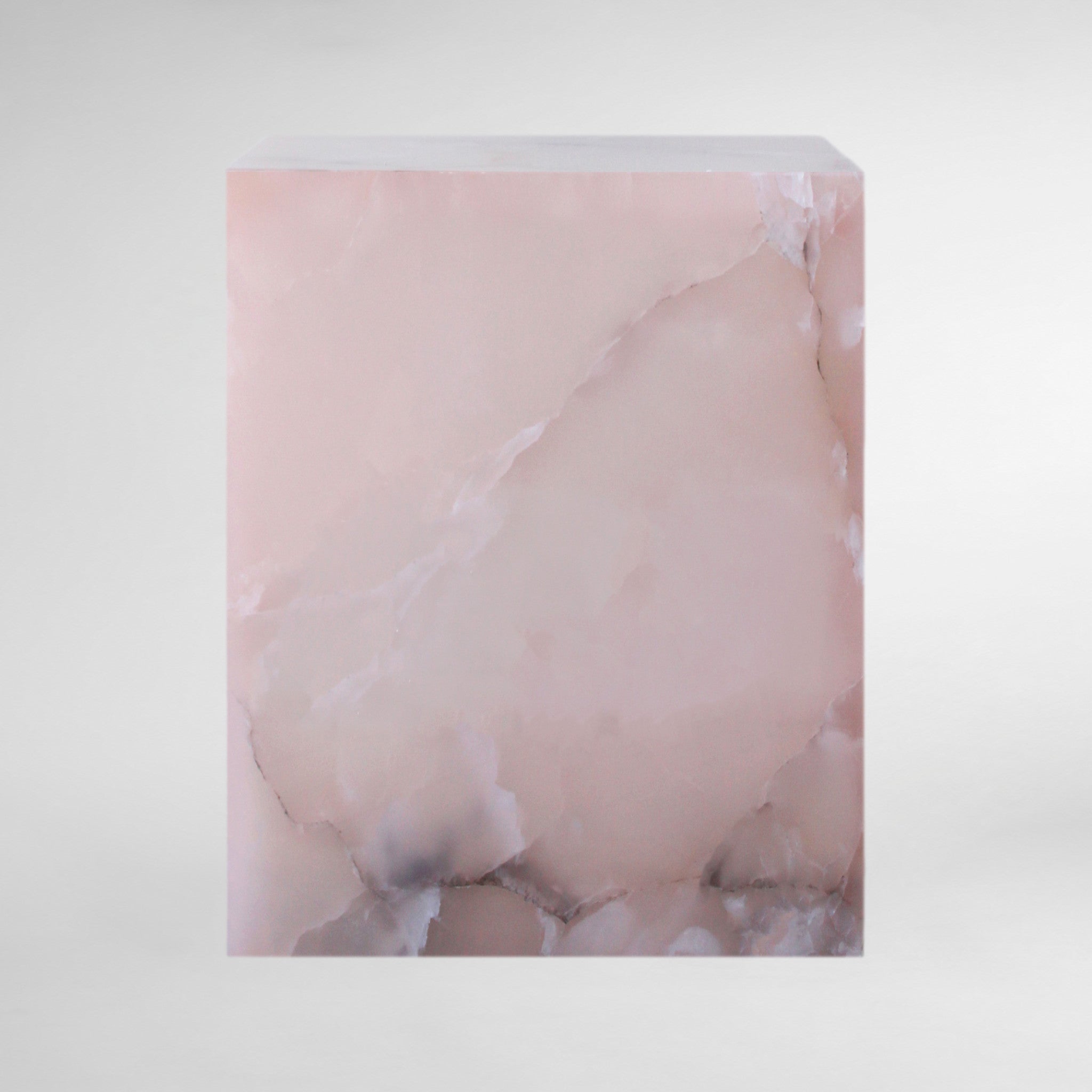 Pink Onyx Cube