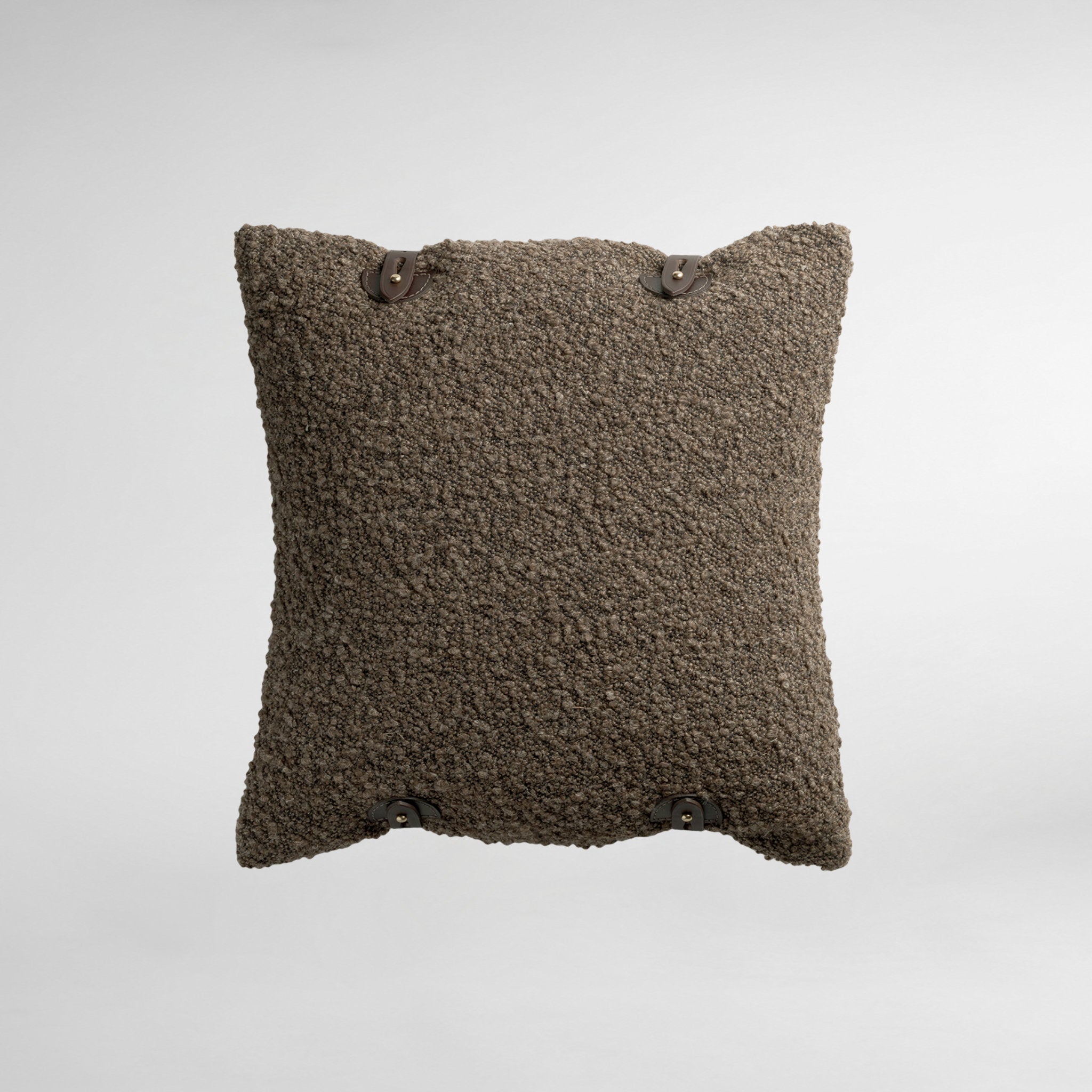 Attenborough Buckle Cushion - Hyena | Luxury Cushion | Designer Cushion