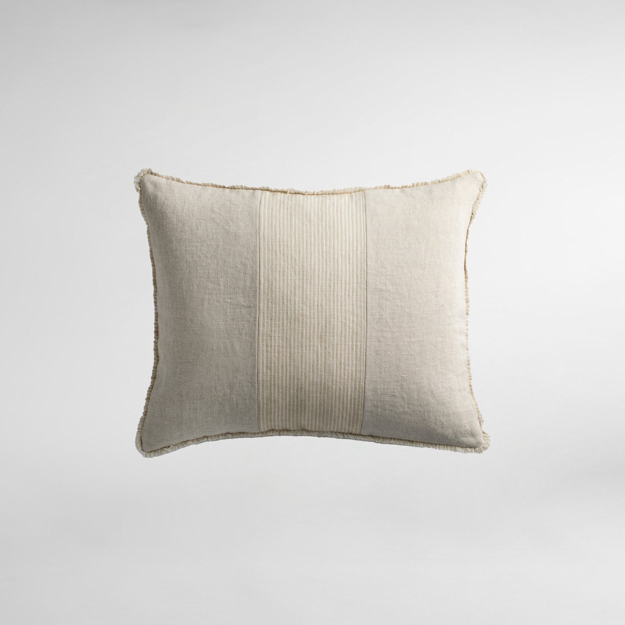 Chukka Luxury Designer Cushion With Hunter Panel - Tusk/Flax