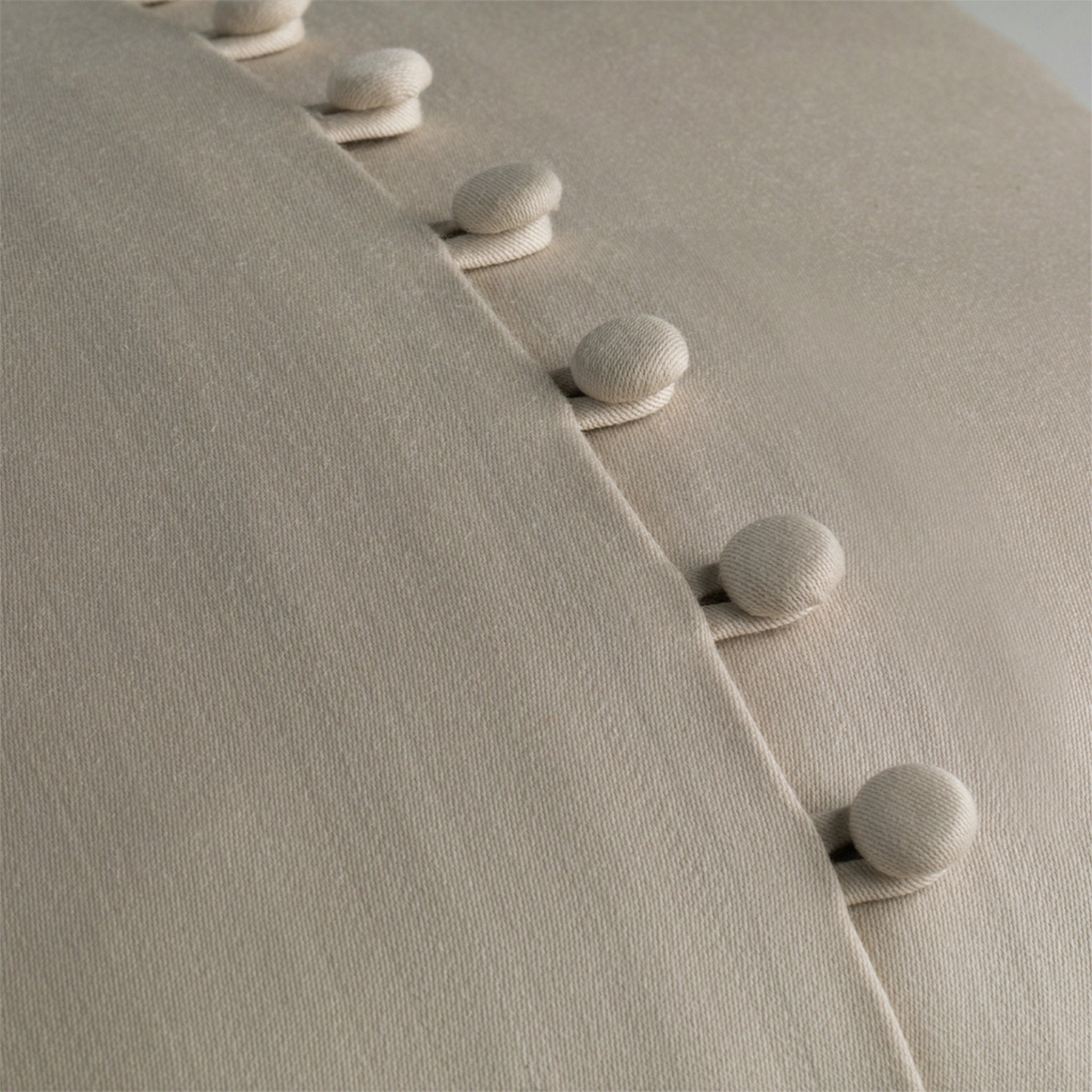 Clubhouse Luxury Designer Cushion With Button Detail - Belgravia