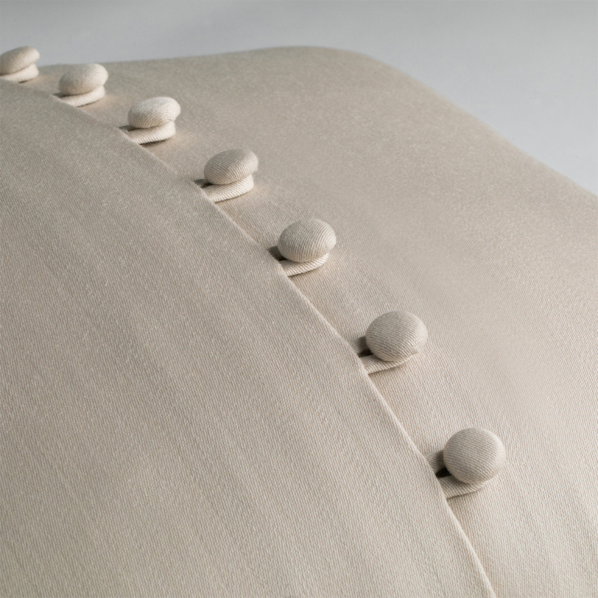 Clubhouse Luxury Designer Cushion With Button Detail - Belgravia