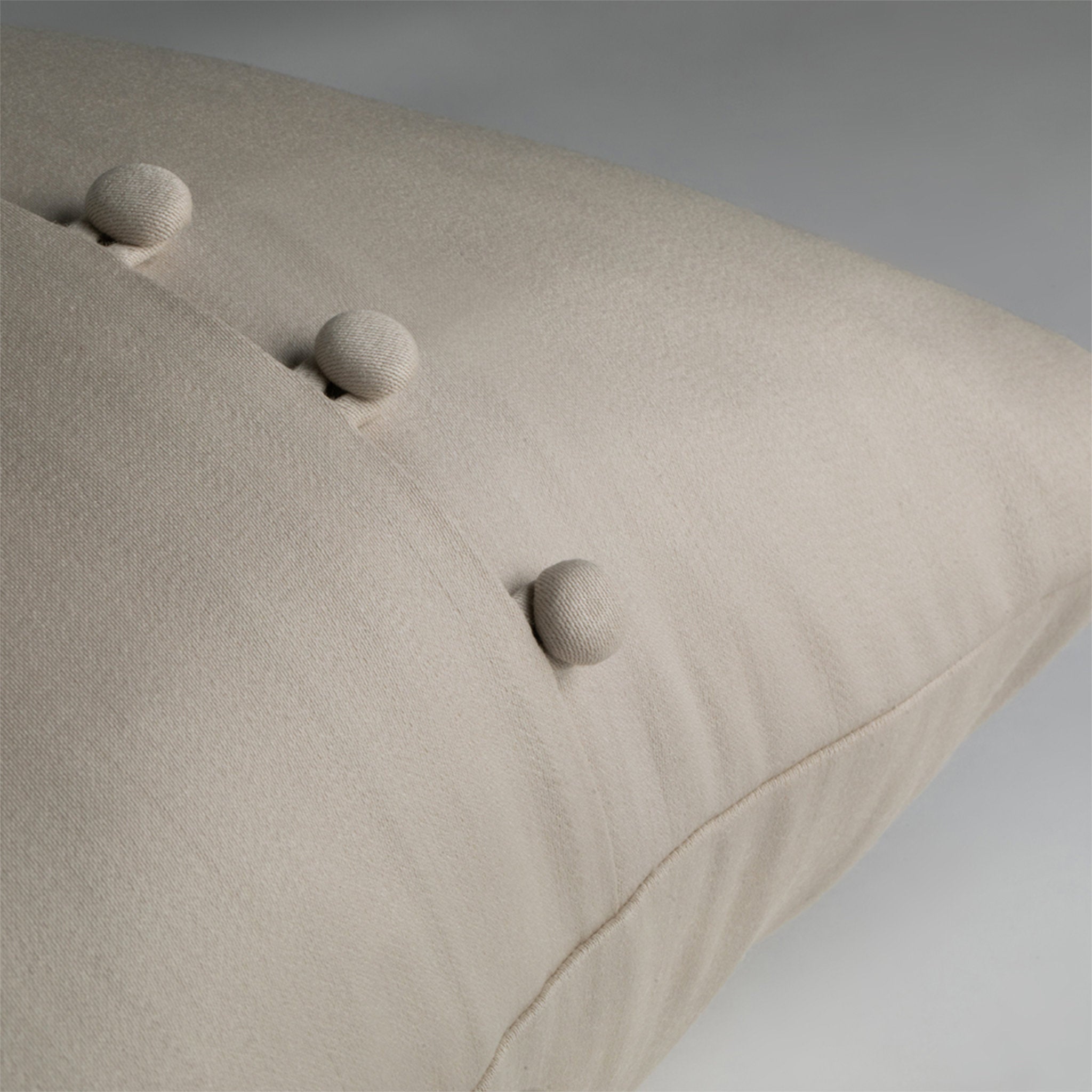 Clubhouse Luxury Designer Cushion With Button Detail - Belgravia