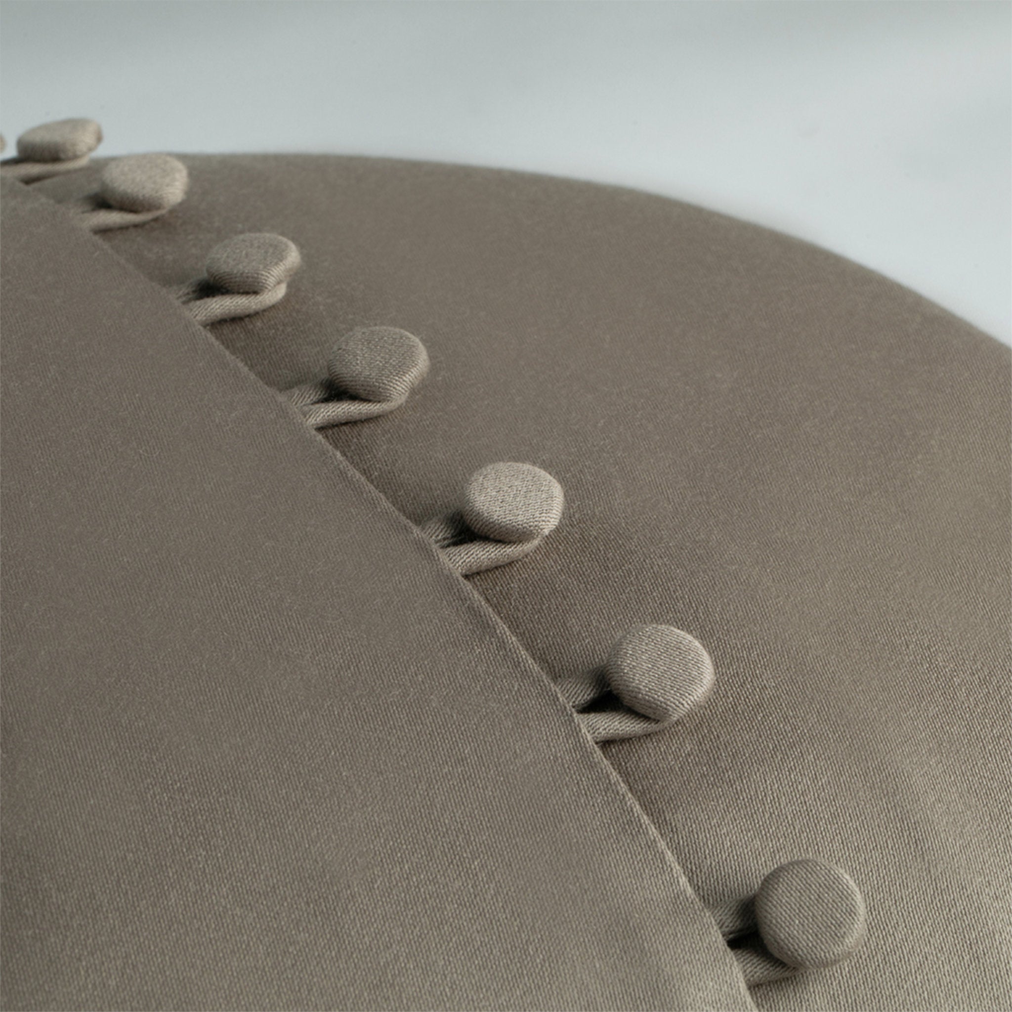 Clubhouse Luxury Designer Cushion With Button Detail - Strand
