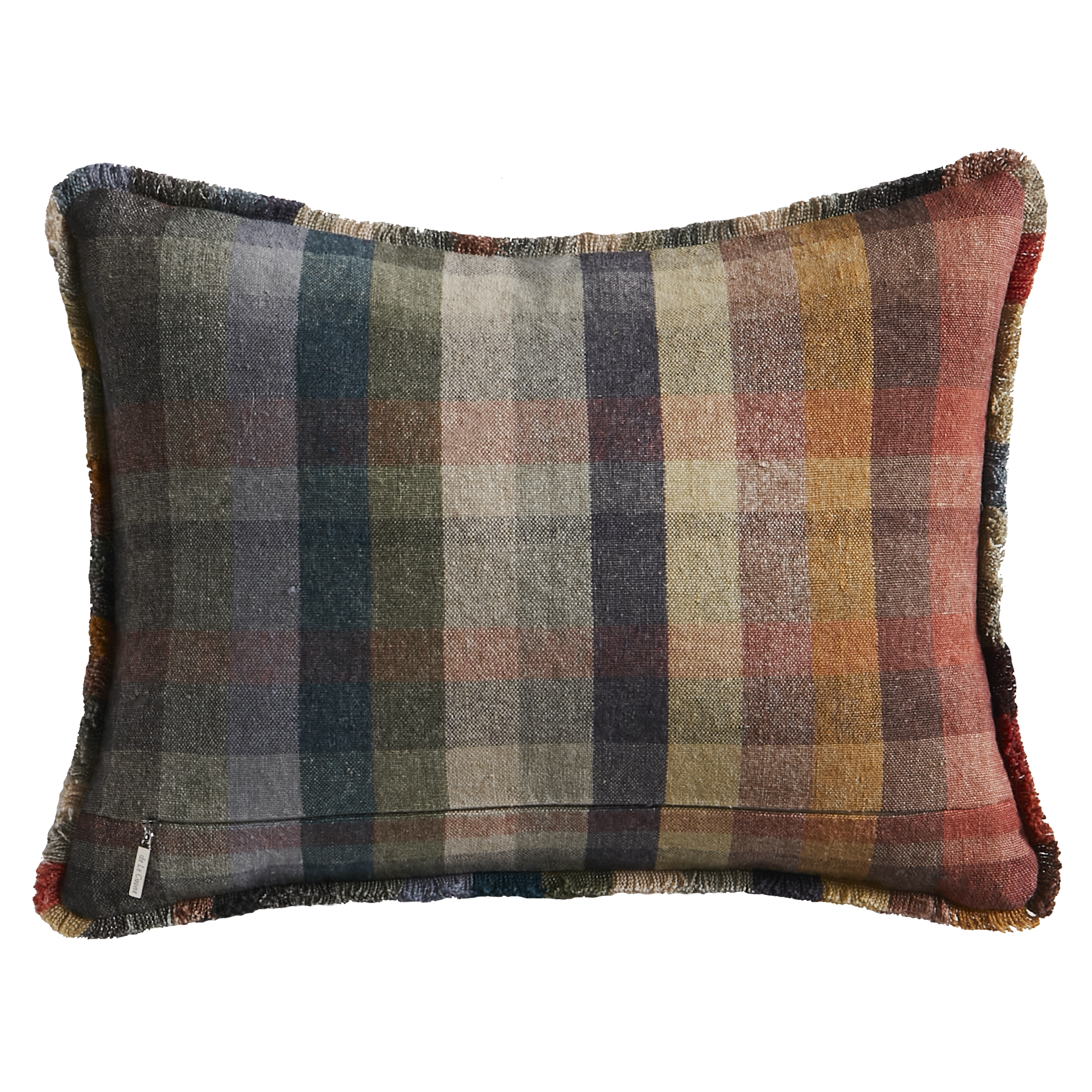 RAGAMUFFIN CUSHION WITH FRINGE - Peter Staunton Design Studio