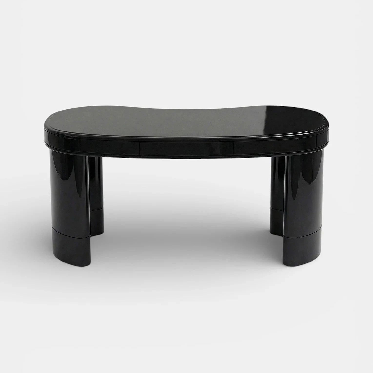 Nicola Black Lacquered Desk